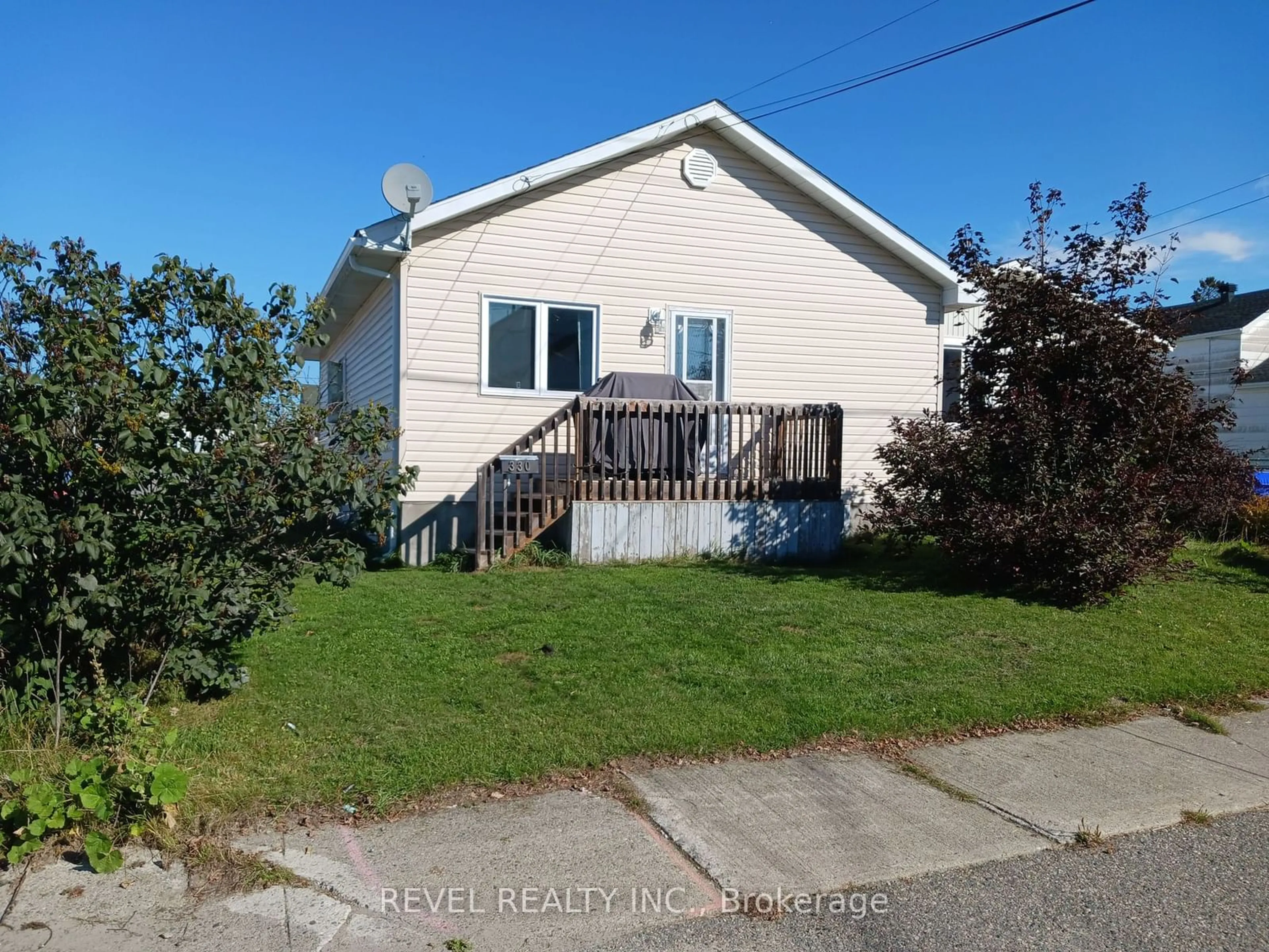 Frontside or backside of a home, cottage for 330 Belanger Ave, Timmins Ontario P4N 2W1