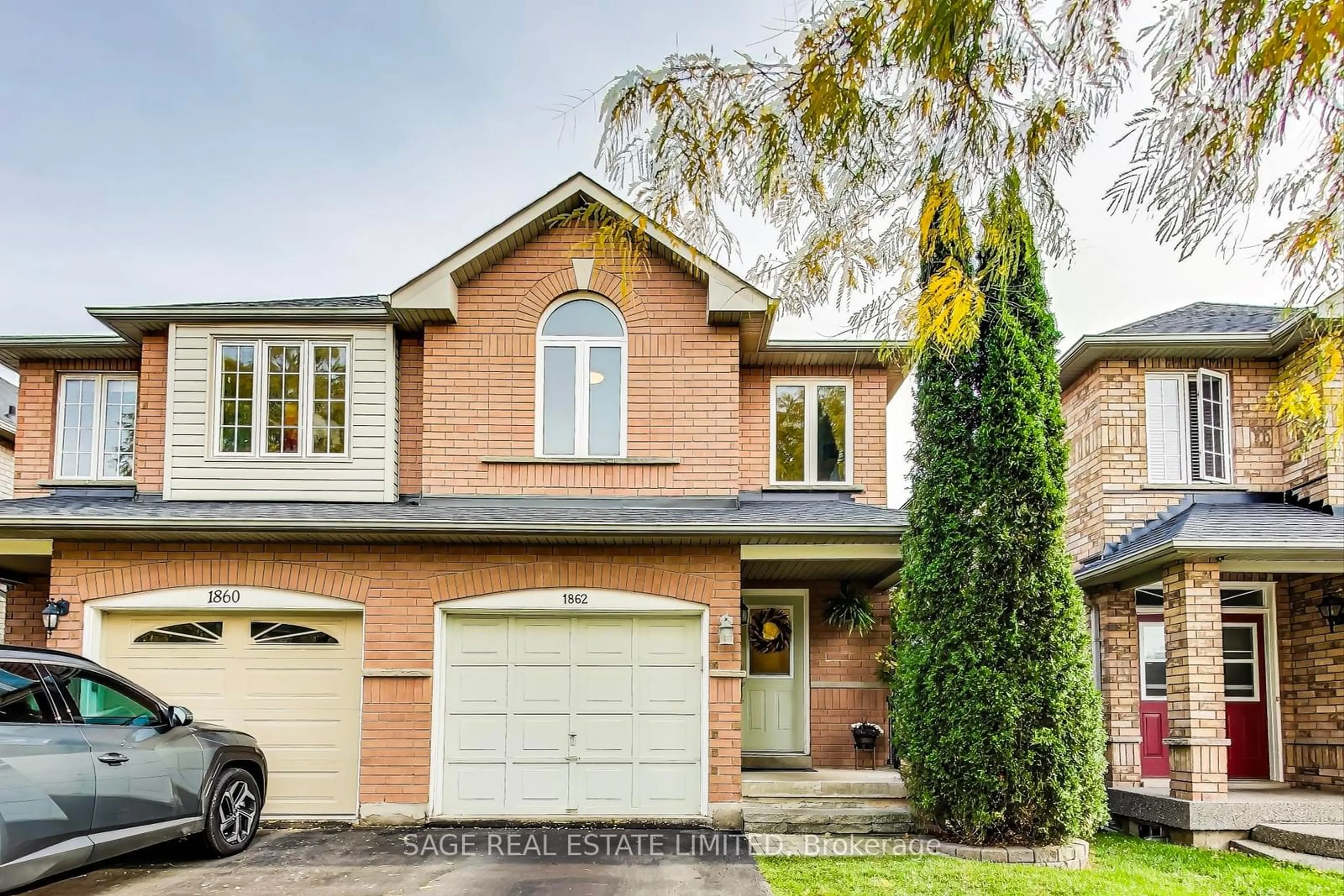 Home with brick exterior material for 1862 Creek Way, Burlington Ontario L7L 6P9