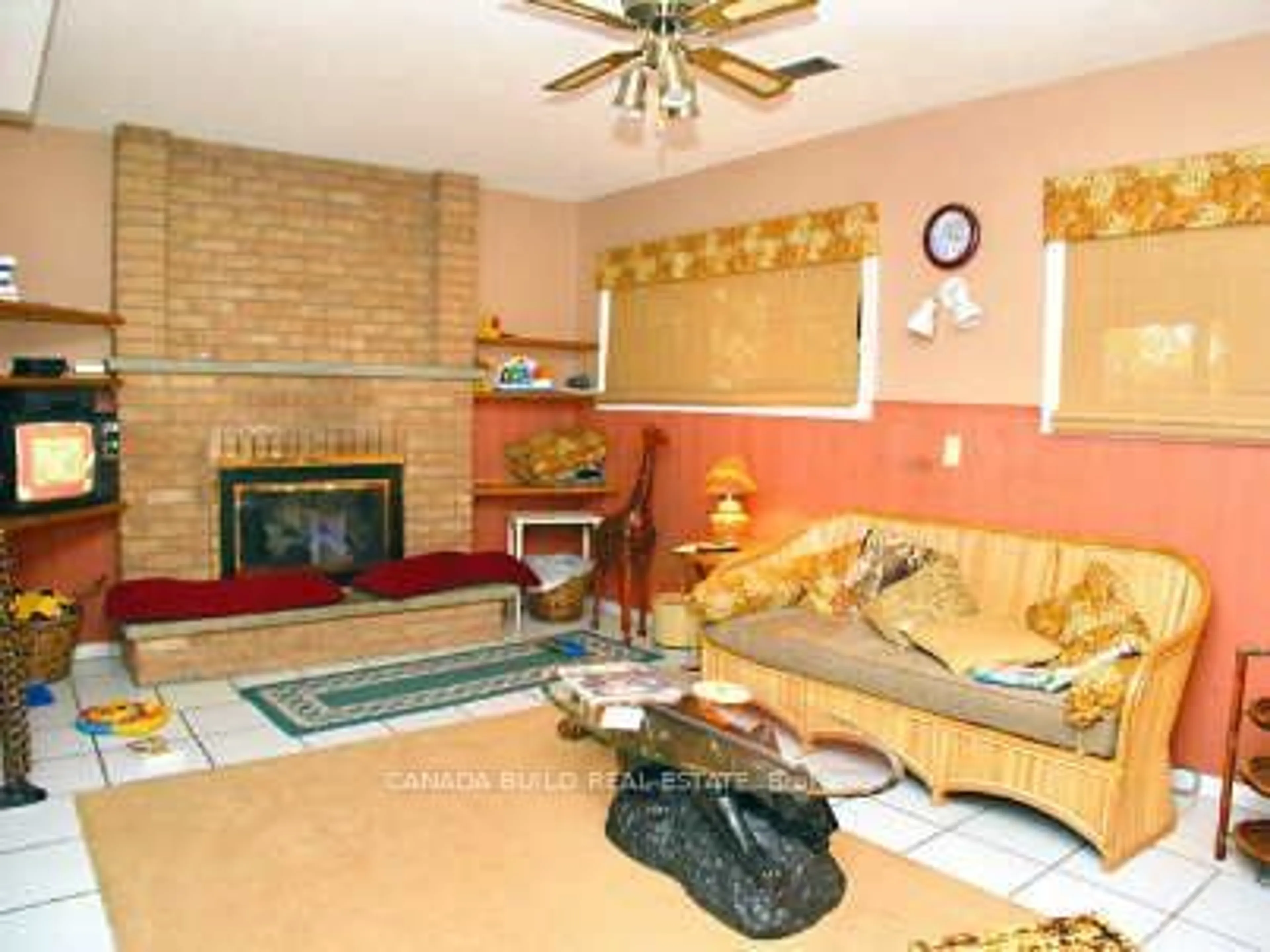 Living room, carpet floors for 46 Hinchley Wood Grve, Brampton Ontario L6V 3M3