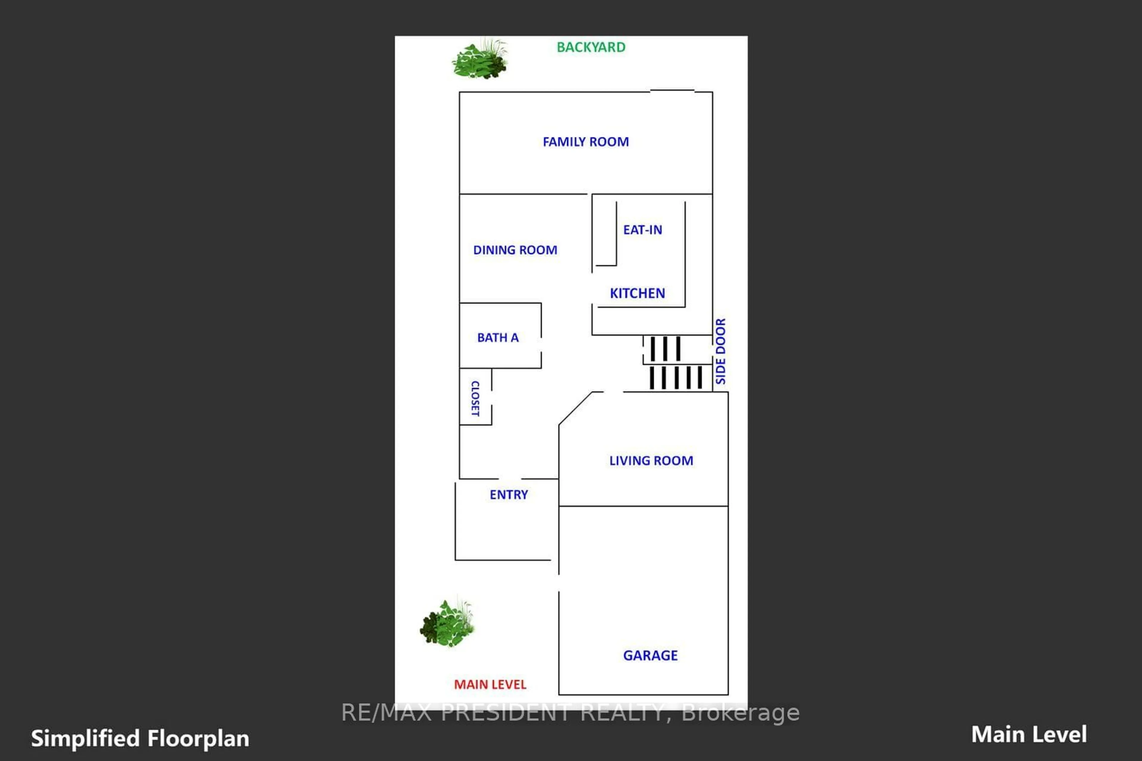 Floor plan for 6 Abelard Ave, Brampton Ontario L6Y 2K8