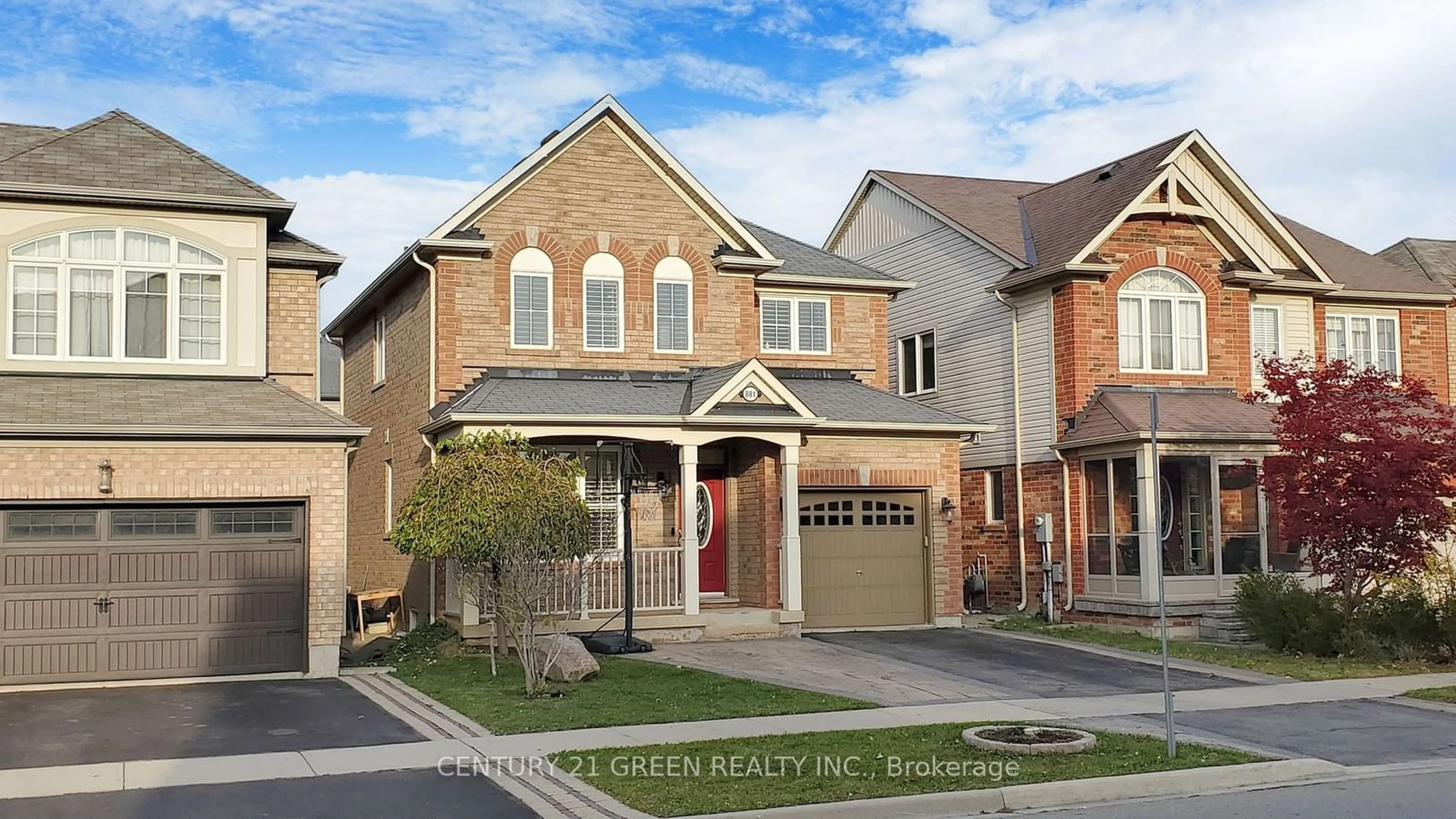 Home with brick exterior material for 881 Minchin Way, Milton Ontario L9T 7T7