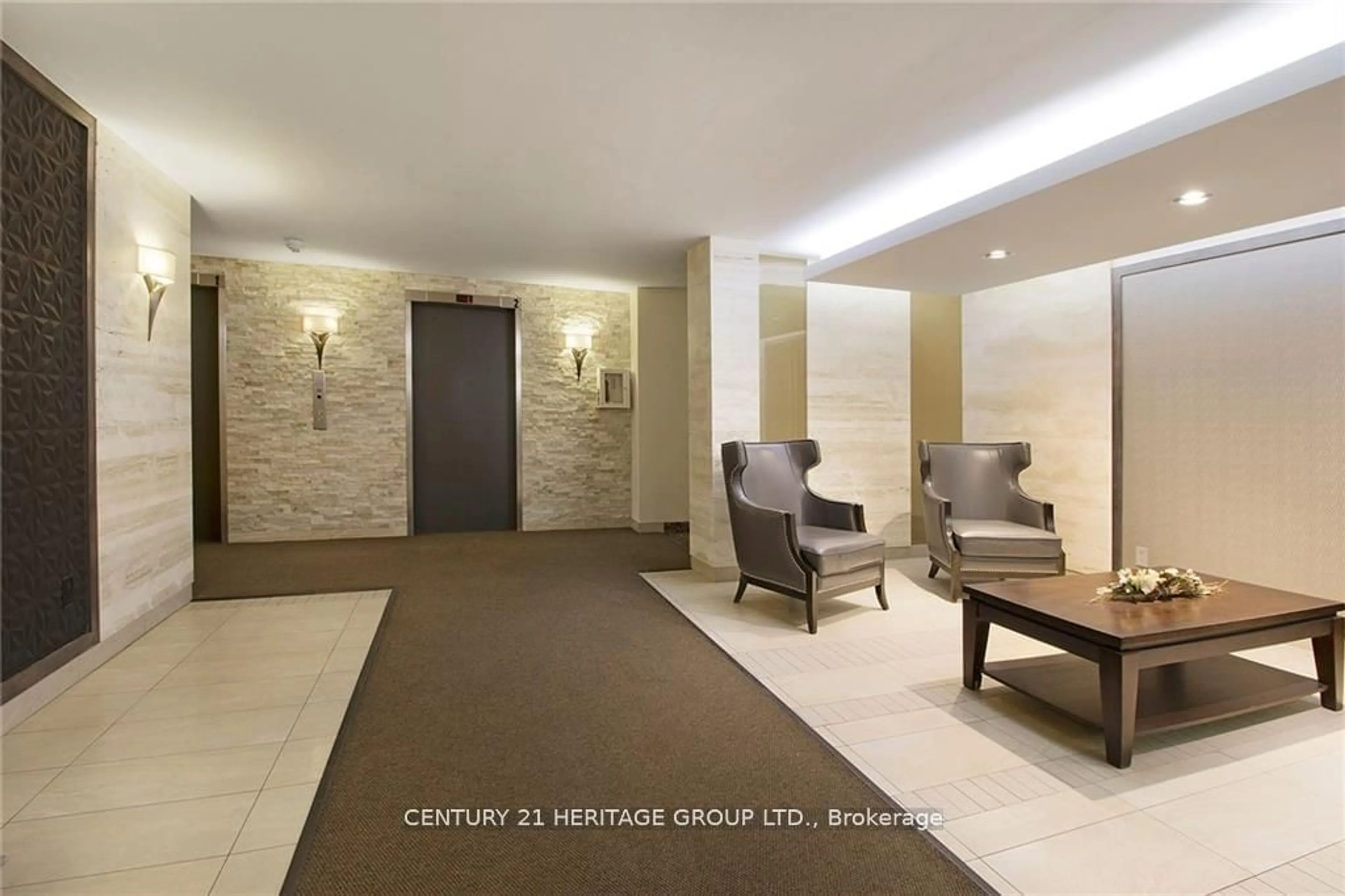 Indoor lobby, ceramic floors for 1415 Ghent Ave #402, Burlington Ontario L7S 1X4