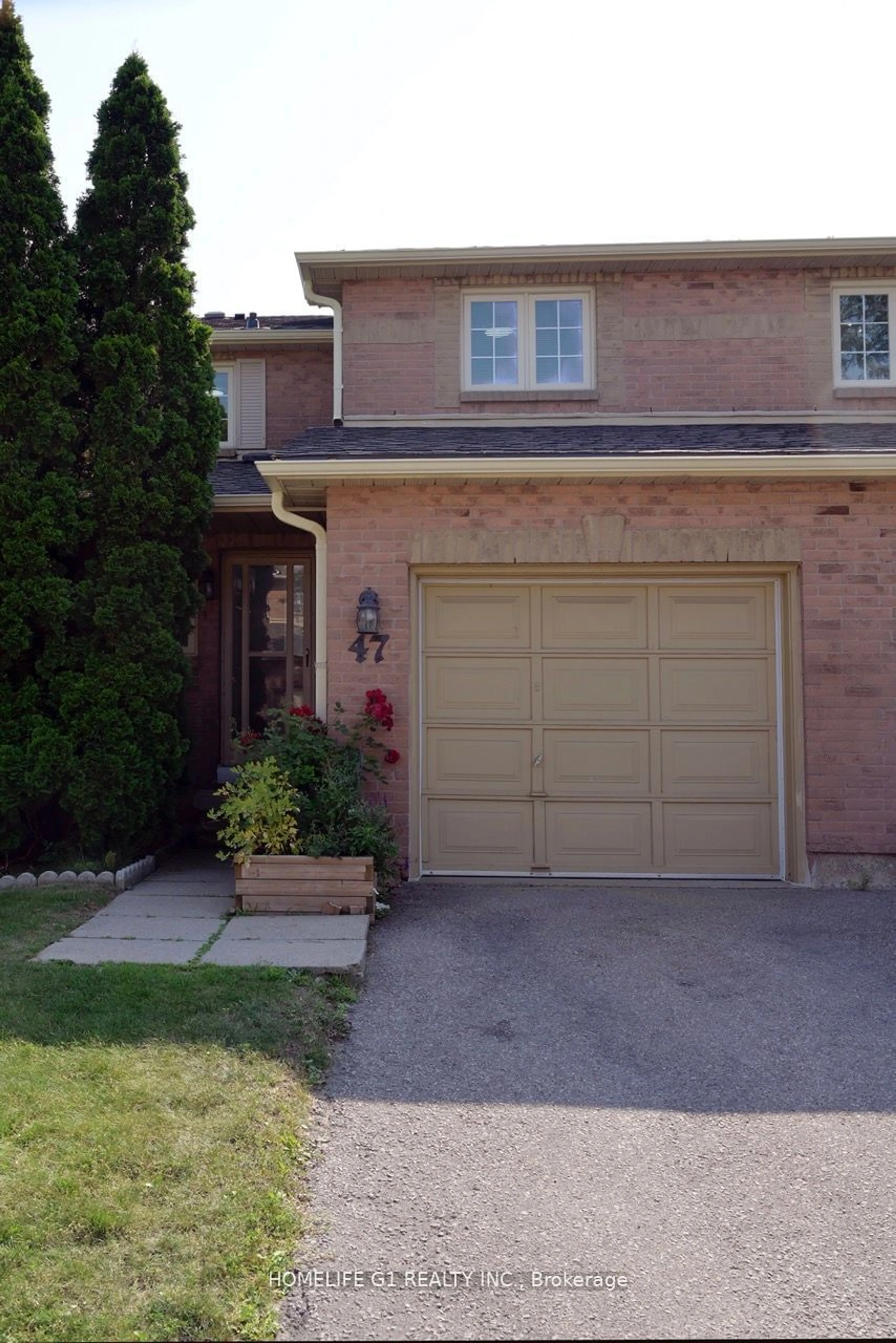 A pic from exterior of the house or condo, cottage for 35 Ceremonial Dr #47, Mississauga Ontario L5R 3G6