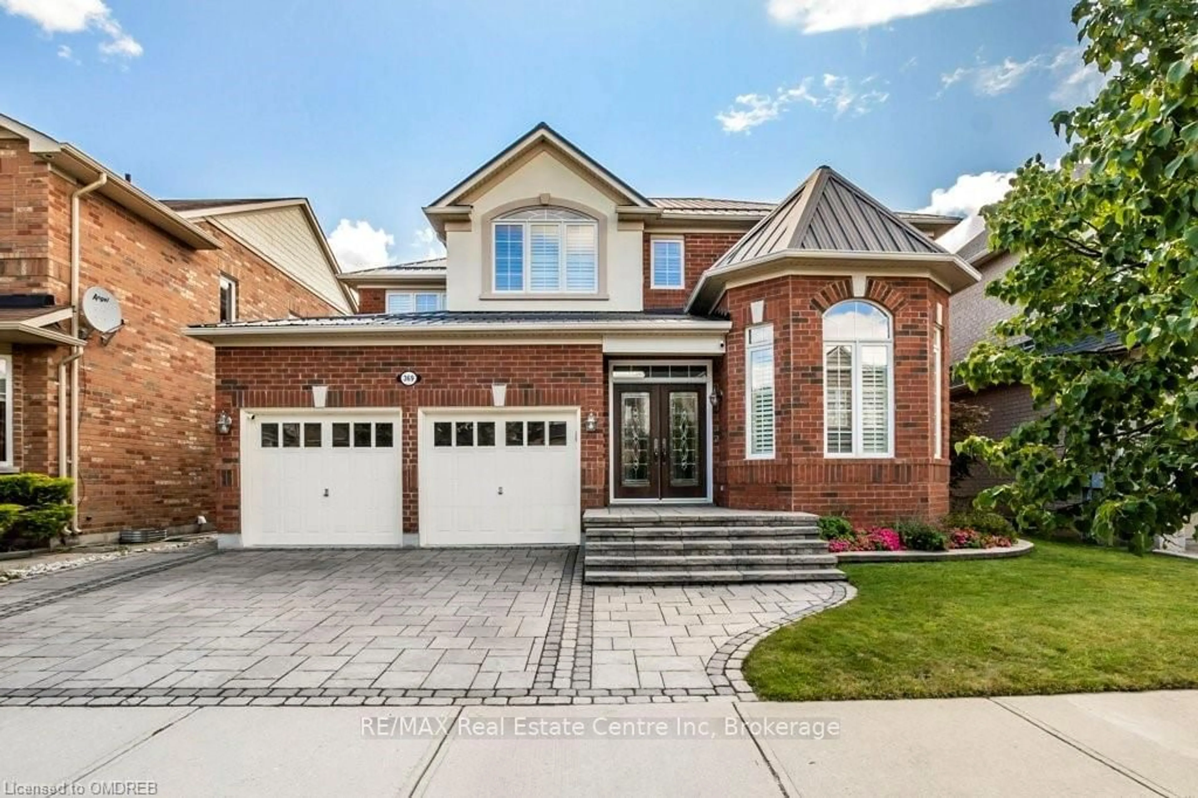 Home with brick exterior material for 369 POTTS Terr, Milton Ontario L9T 0X5