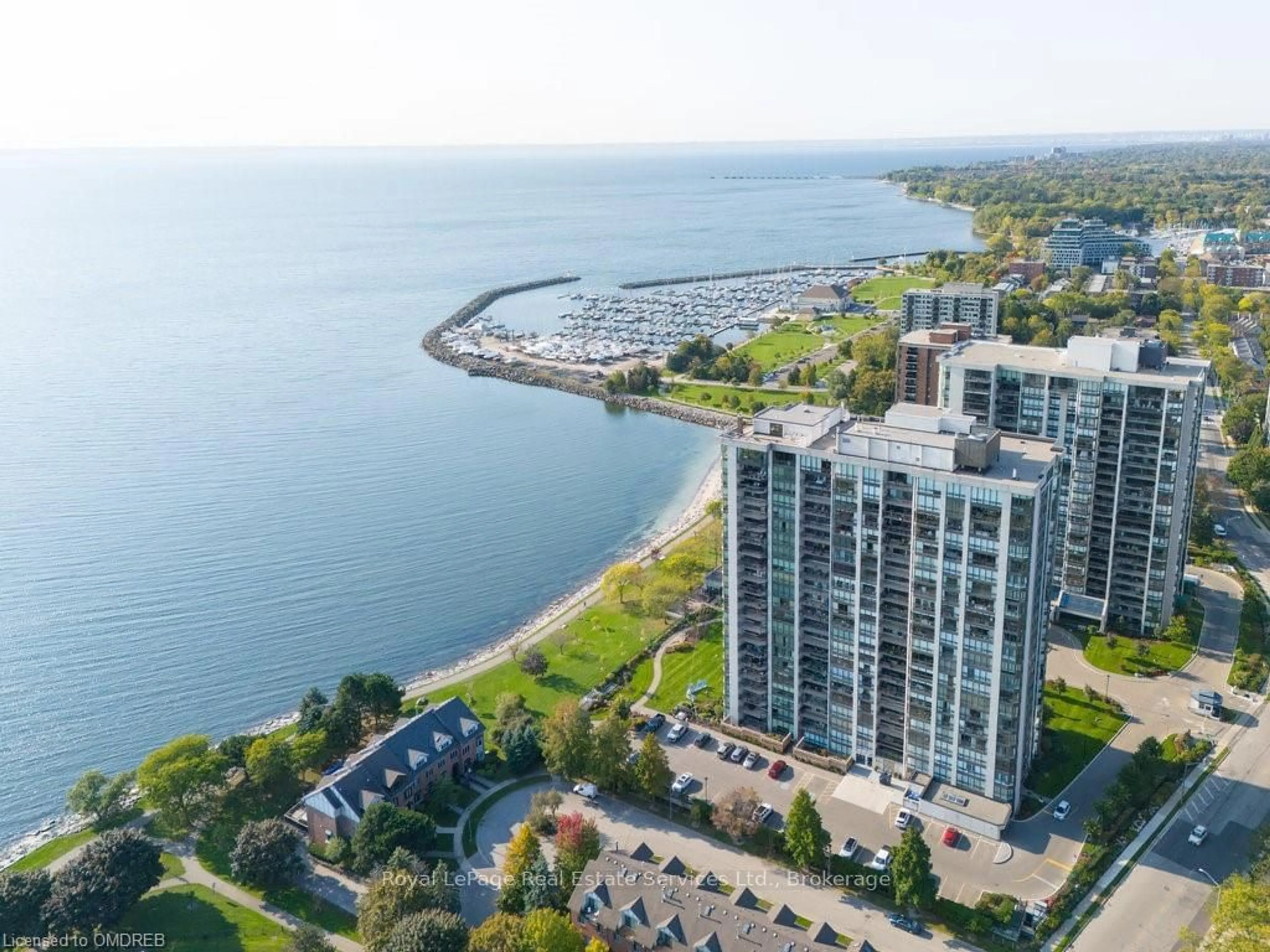 A pic from exterior of the house or condo, lake for 2170 MARINE Dr #PH2, Oakville Ontario L6L 5V1