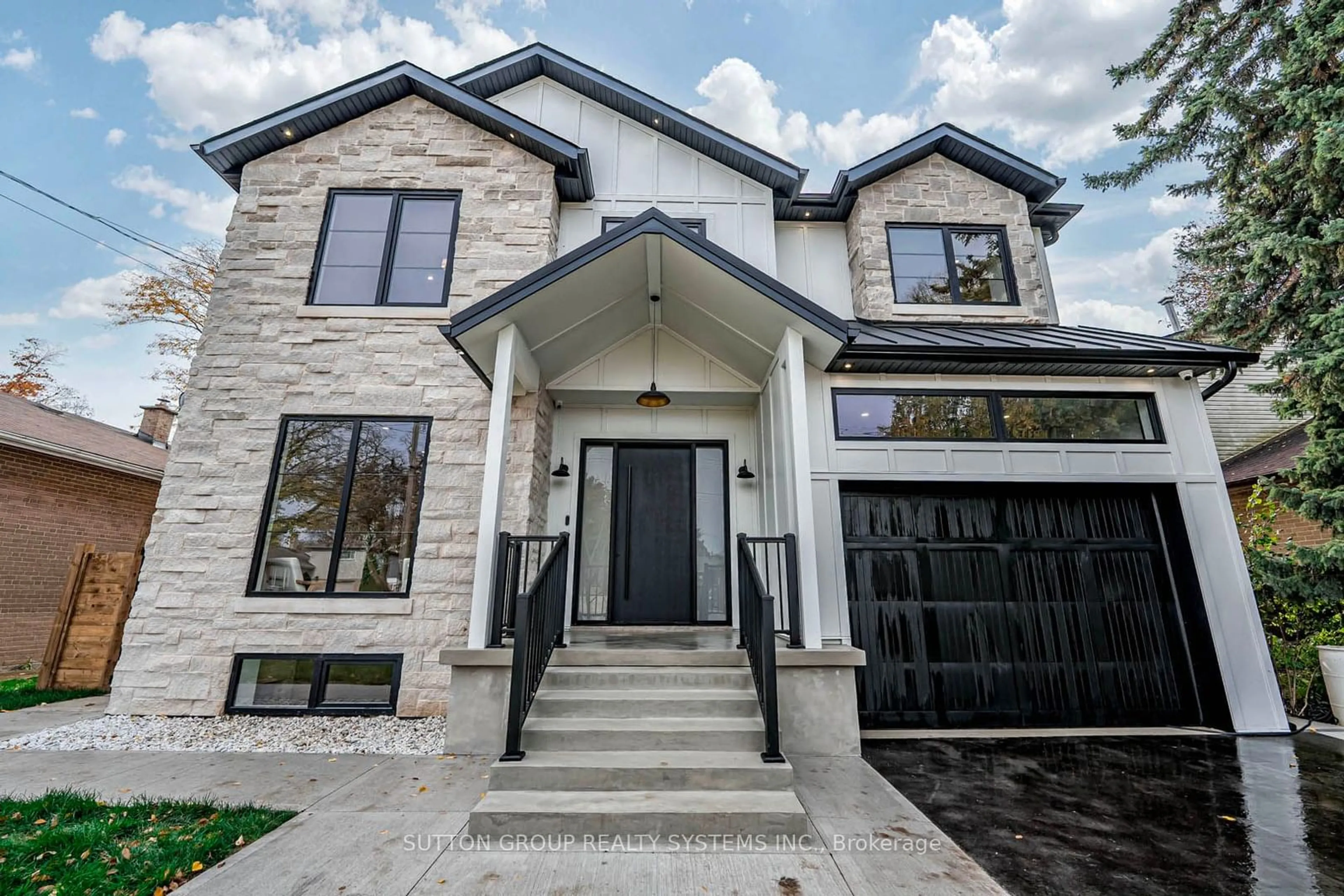 Home with brick exterior material for 43 Millburn Dr, Toronto Ontario M9B 2W8