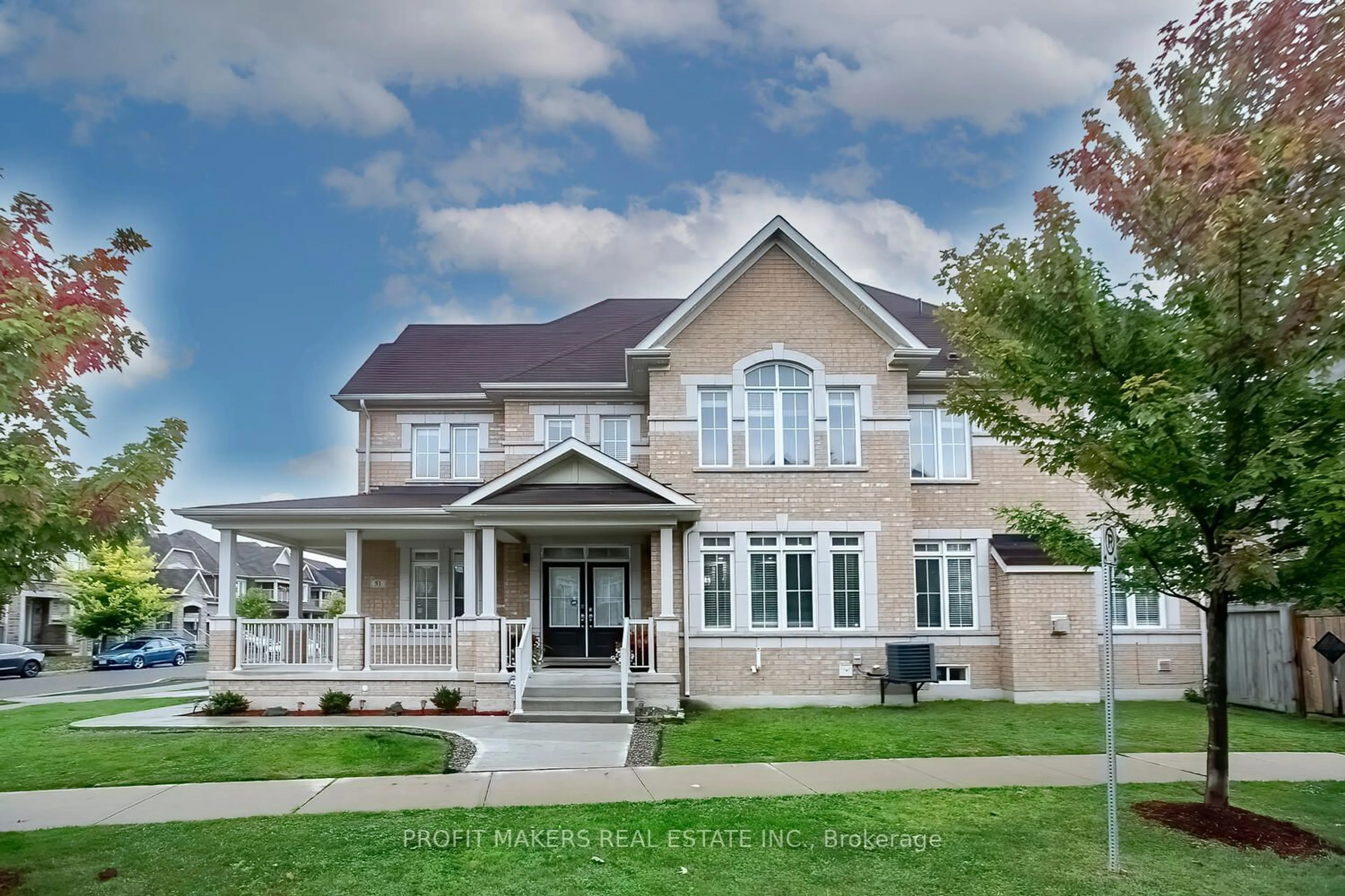 Frontside or backside of a home, the street view for 51 Aldersgate Dr, Brampton Ontario L7A 4A6