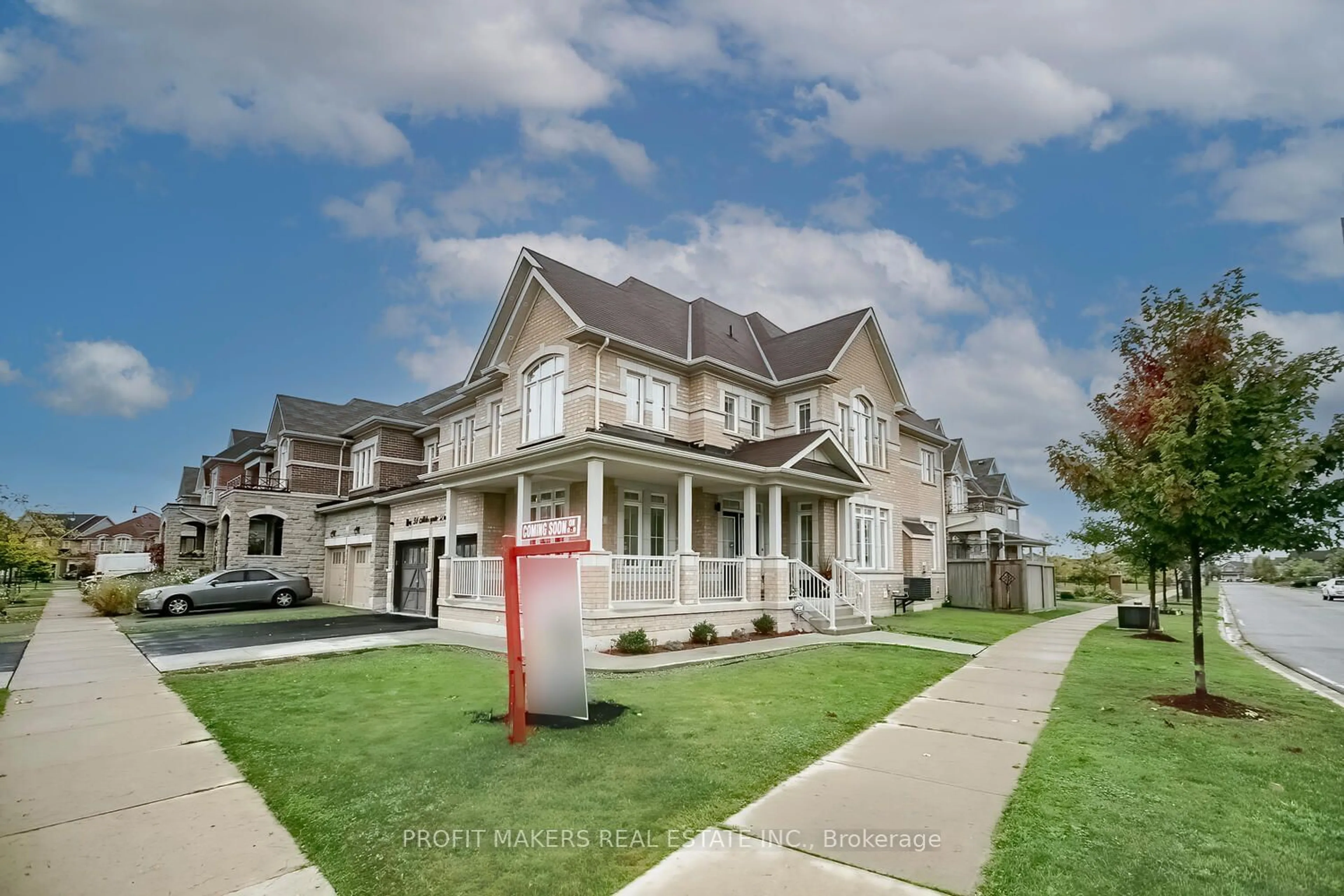 A pic from exterior of the house or condo, the street view for 51 Aldersgate Dr, Brampton Ontario L7A 4A6