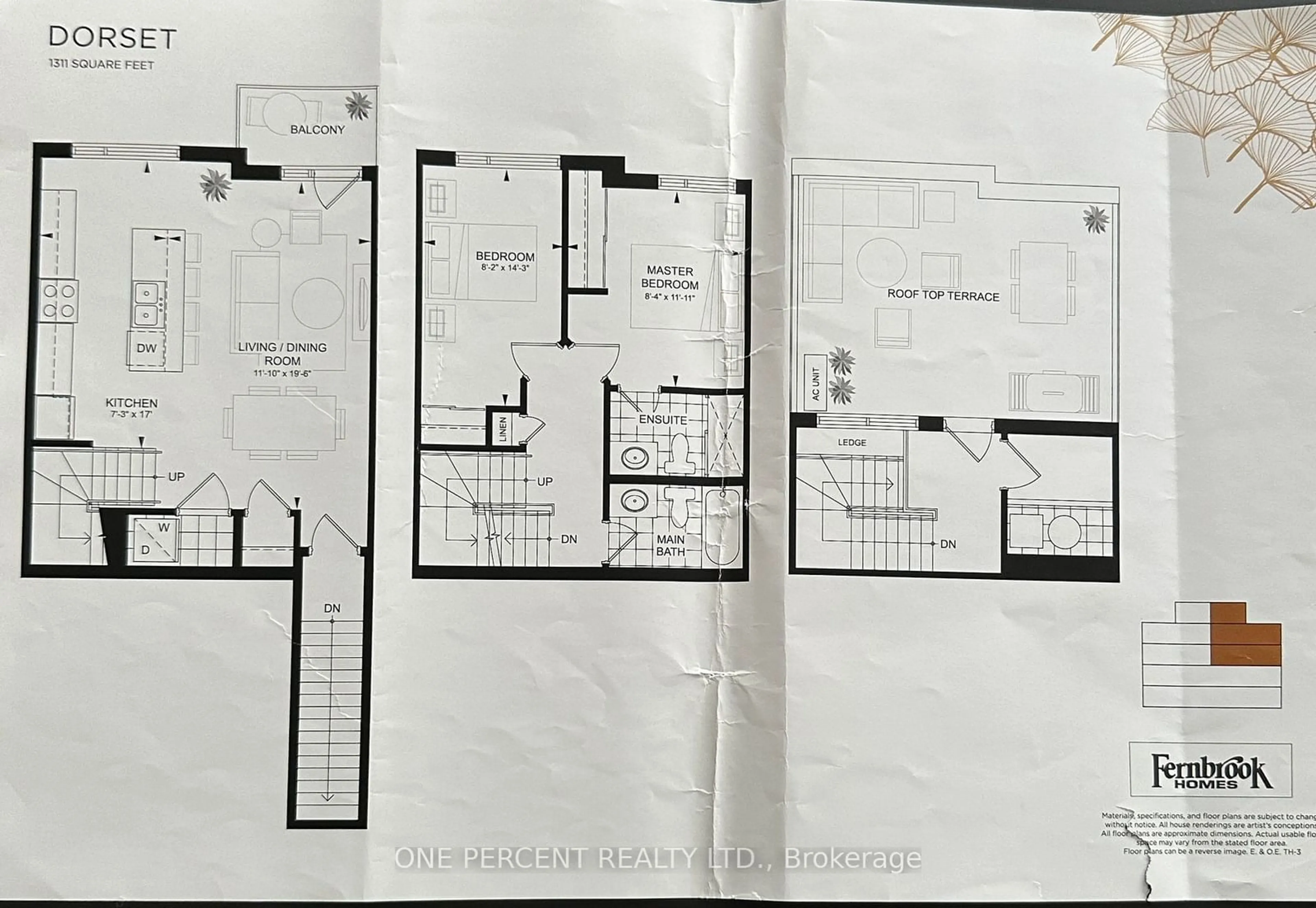 Floor plan for 8175 Britannia Rd #910, Milton Ontario L9T 7E7