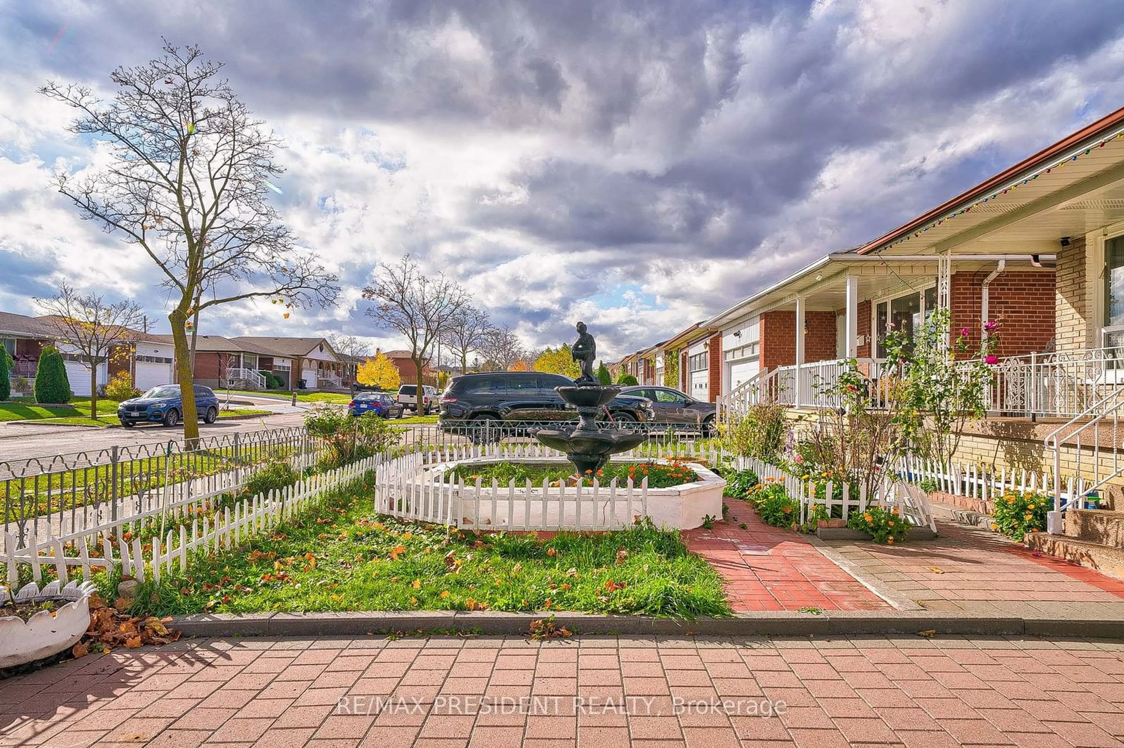 Patio, the street view for 55 Maryhill Dr, Toronto Ontario M9V 3C3