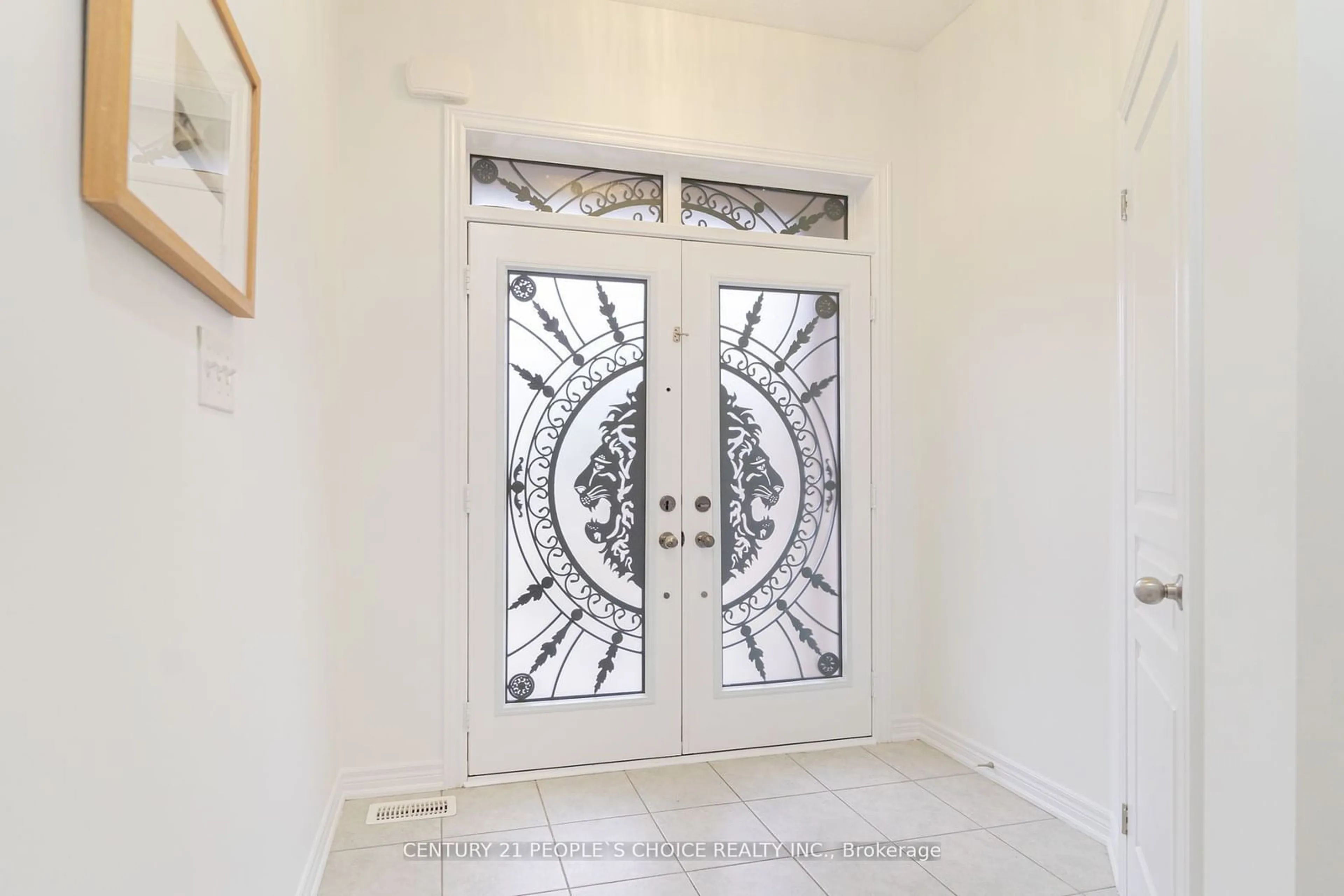 Indoor entryway, ceramic floors for 203 Allegro Dr, Brampton Ontario L6Y 5Y2