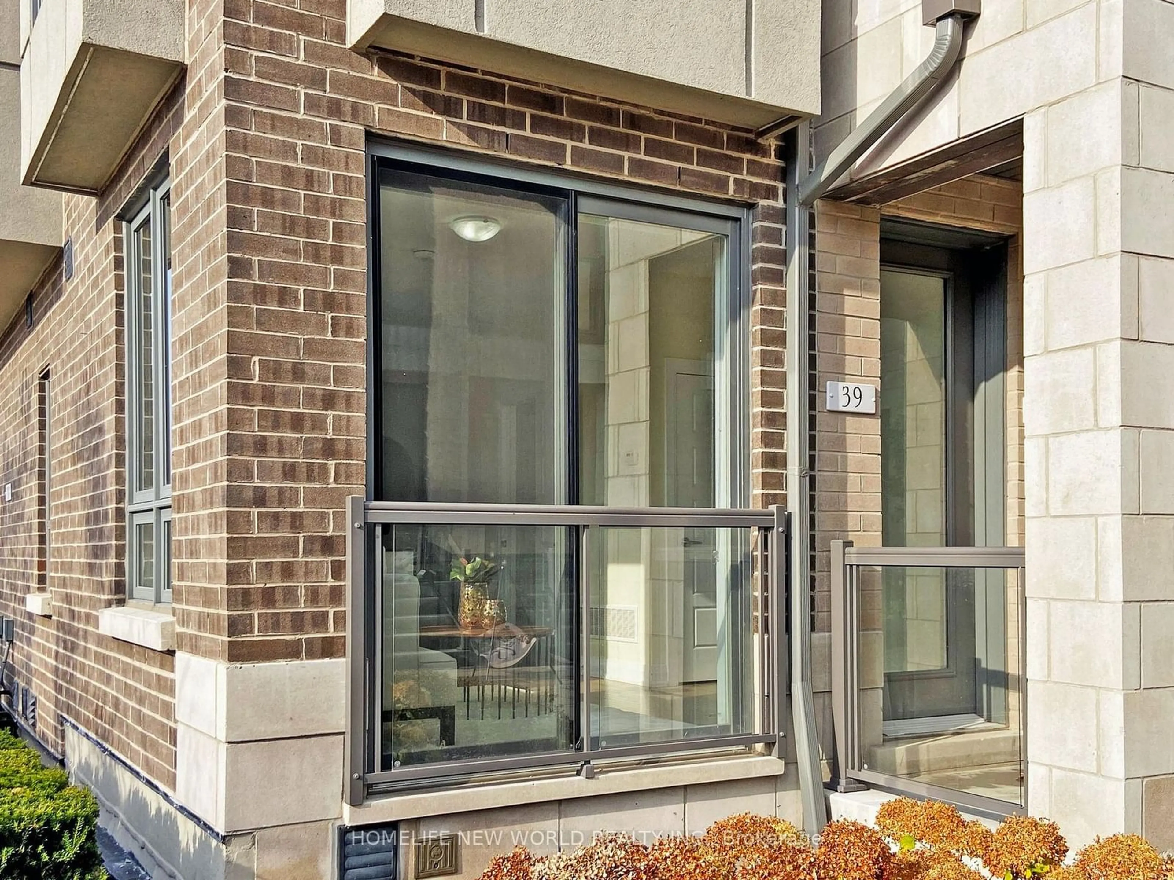 A pic from exterior of the house or condo, the front or back of building for 717 Lawrence Ave #39, Toronto Ontario M6A 0C6