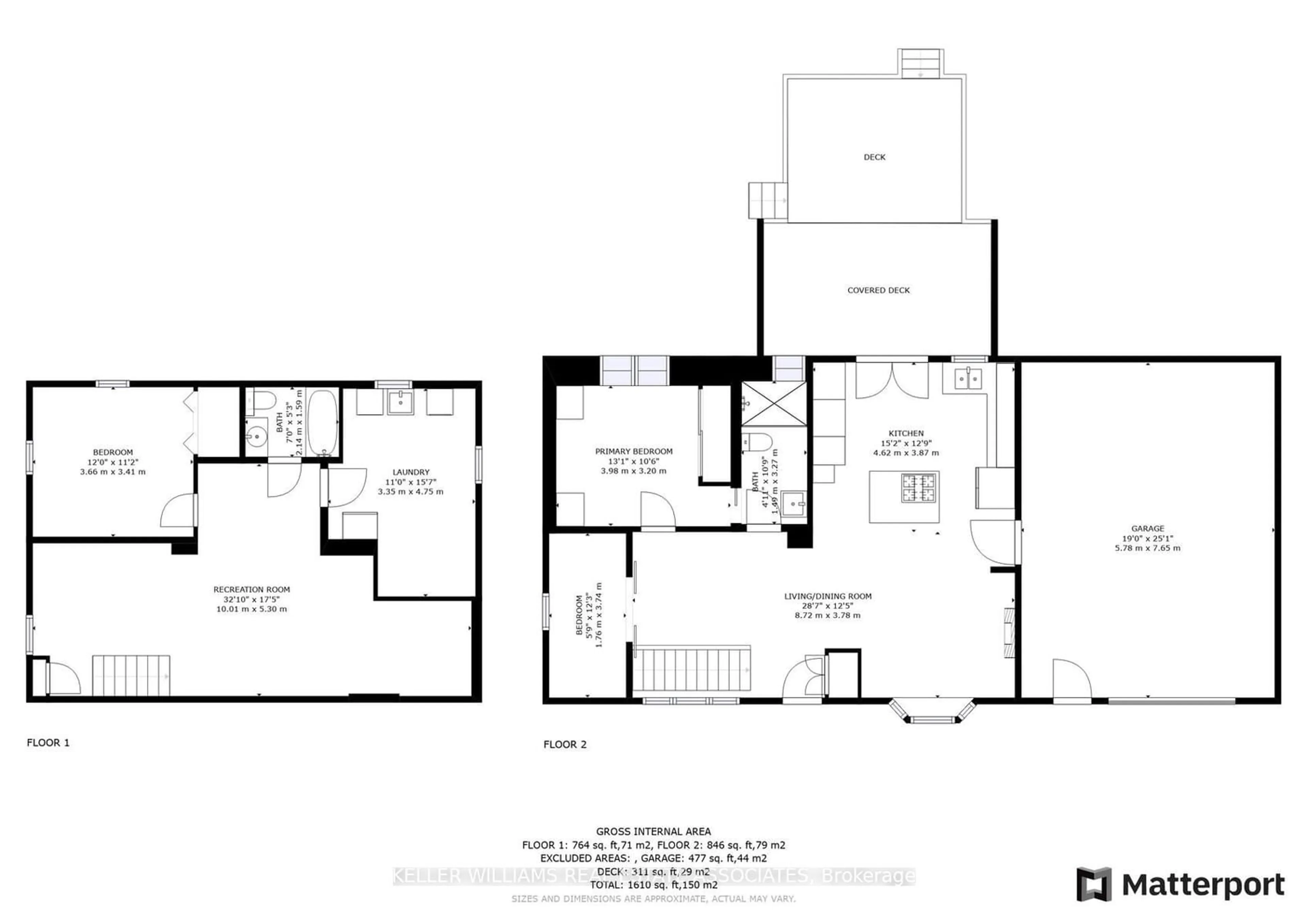 Floor plan for 78 Ewing St, Halton Hills Ontario L7G 2R4