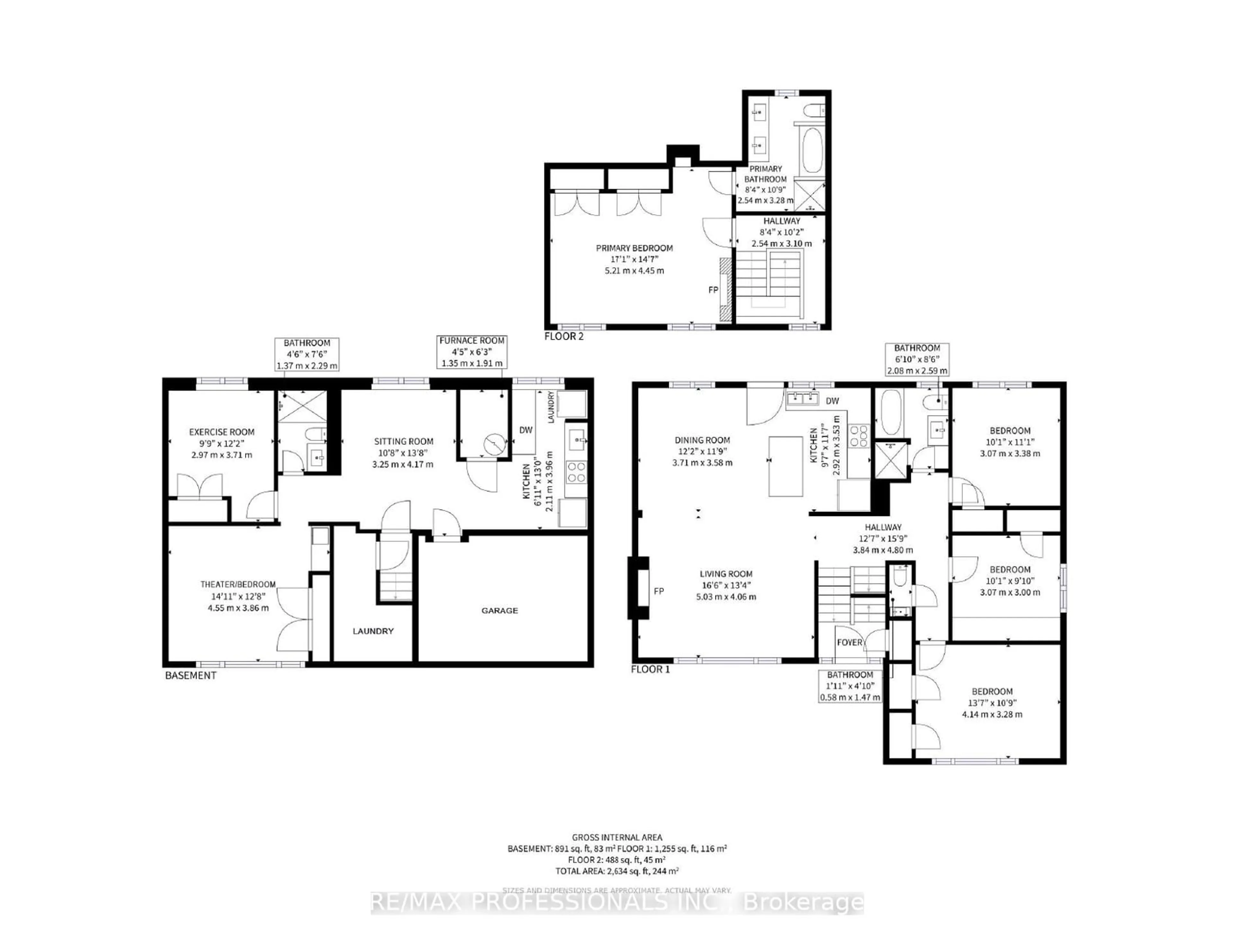 Floor plan for 114 Saskatoon Dr, Toronto Ontario M9P 2G4