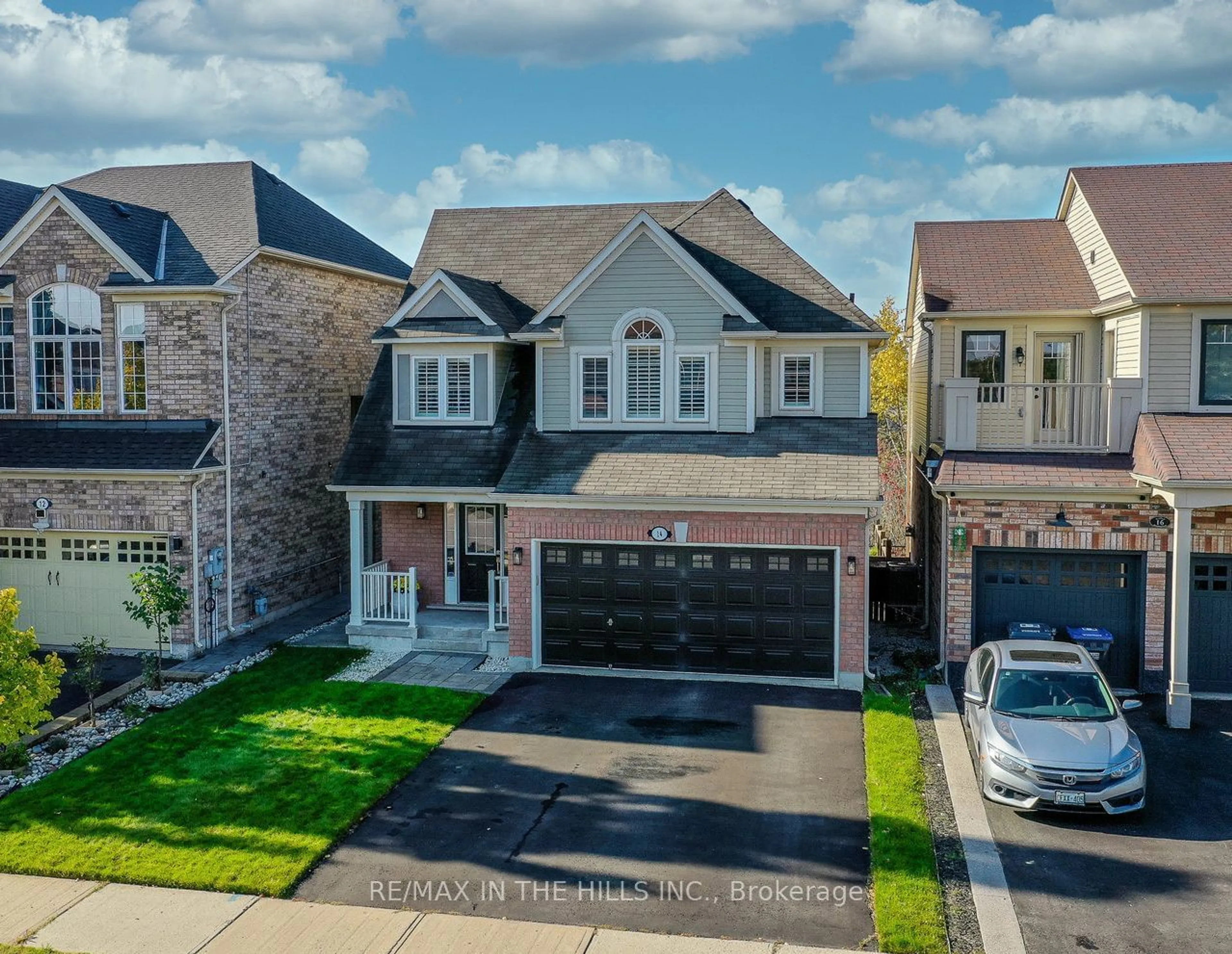 Frontside or backside of a home, the street view for 14 Personna Circ, Brampton Ontario L6X 0P2