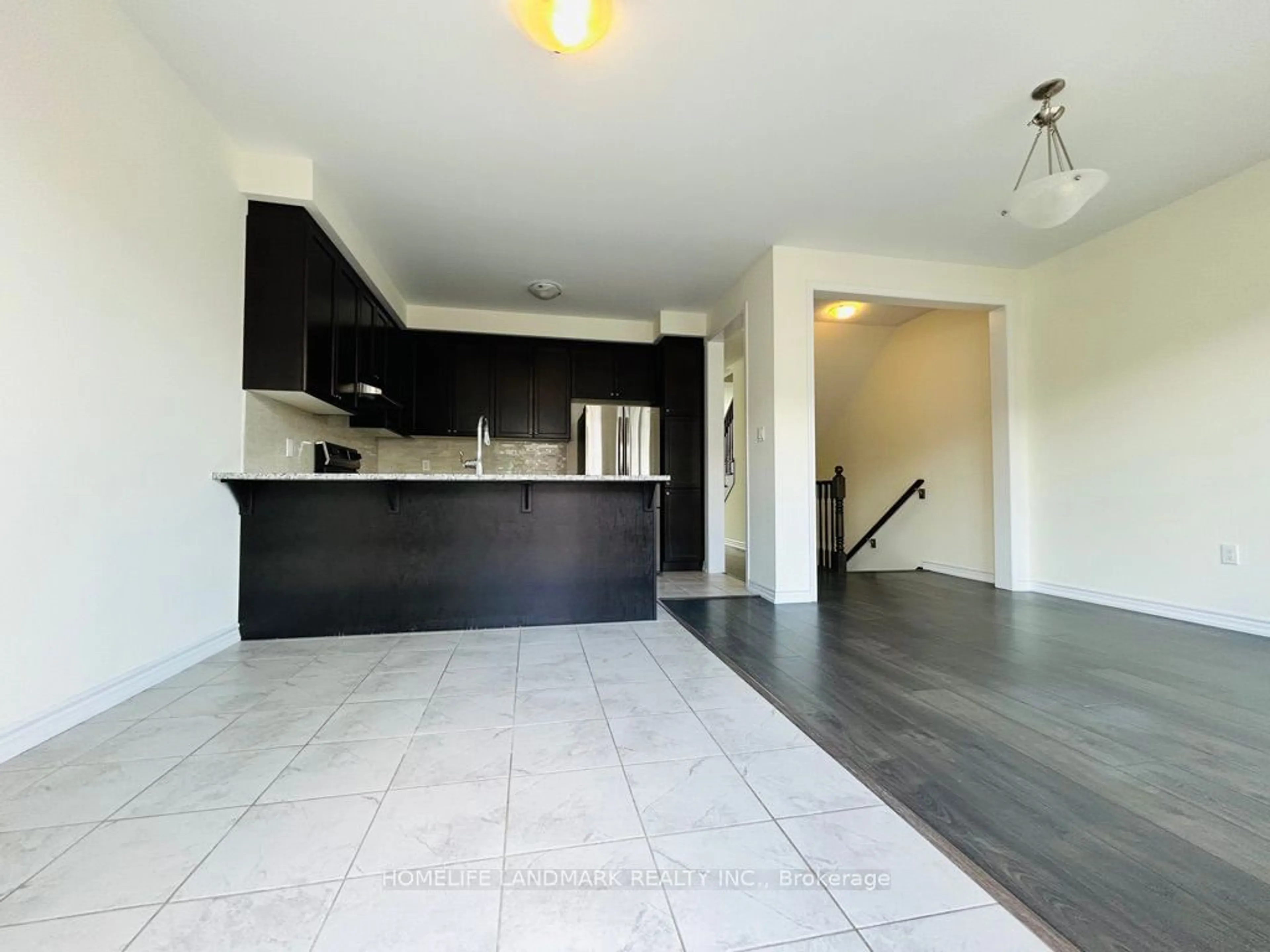 Open concept kitchen for 125 Stork St, Oakville Ontario L6H 7C8