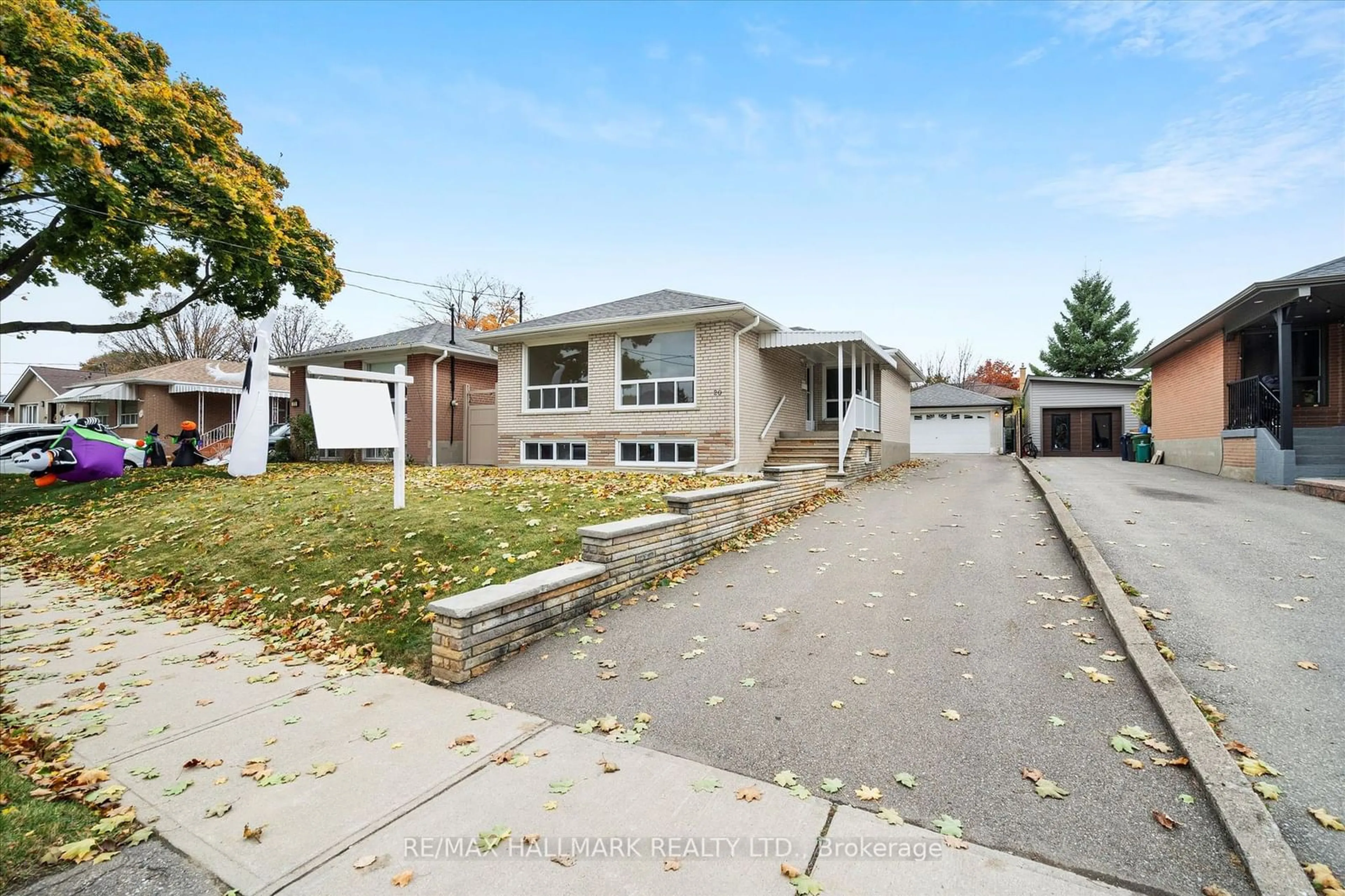 Frontside or backside of a home, the street view for 20 Fletcher Pl, Toronto Ontario M9R 1K6