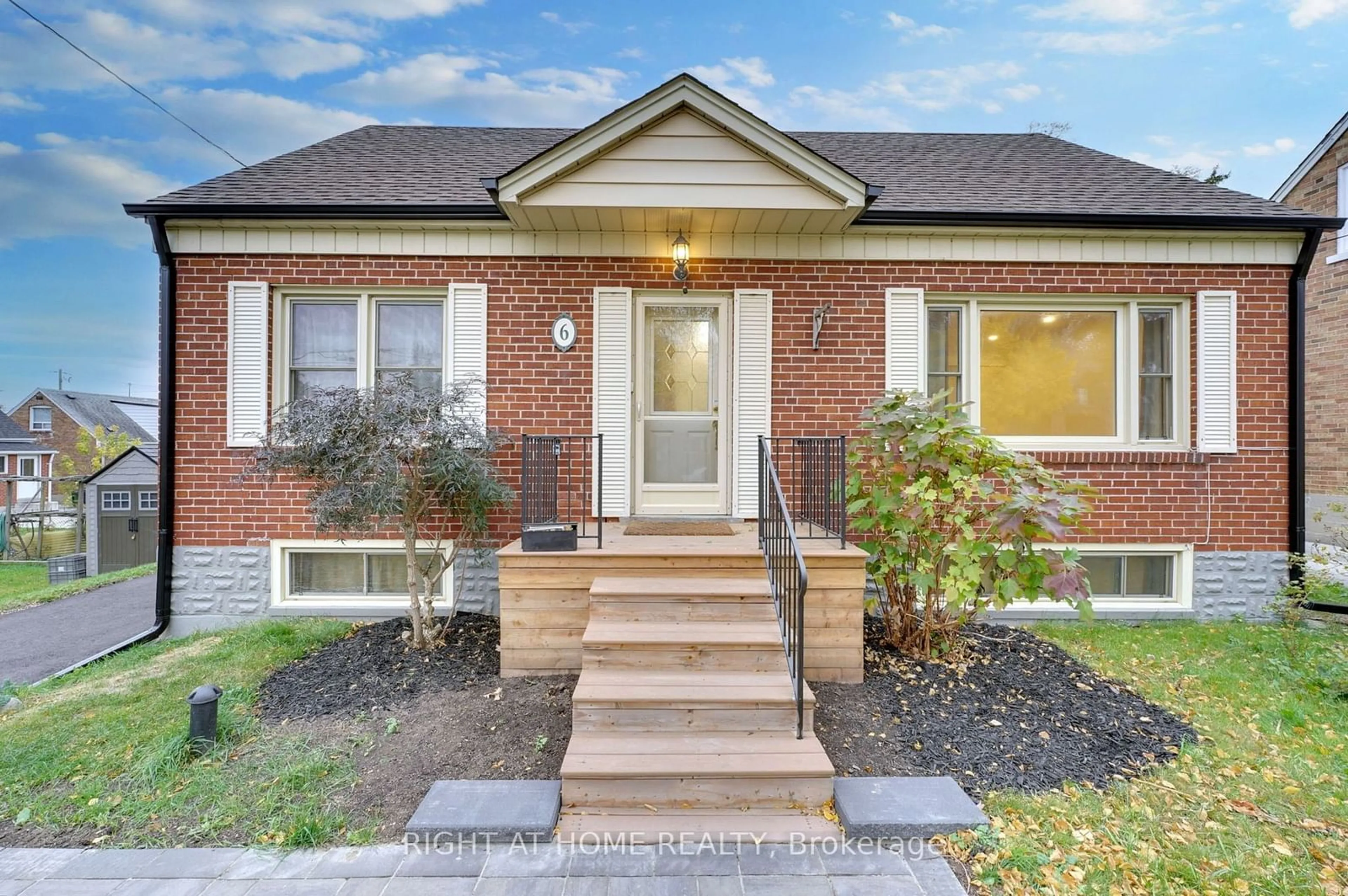 Home with brick exterior material for 6 Adele Ave, Toronto Ontario M3L 1J1