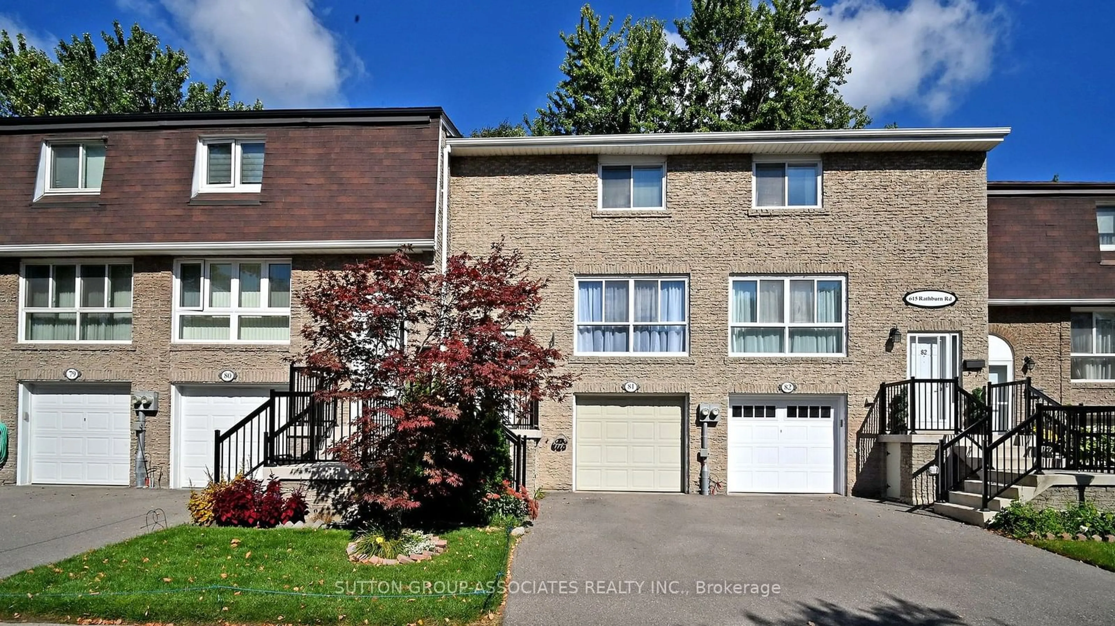 A pic from exterior of the house or condo, cottage for 615 Rathburn Rd #81, Toronto Ontario M9C 3T5