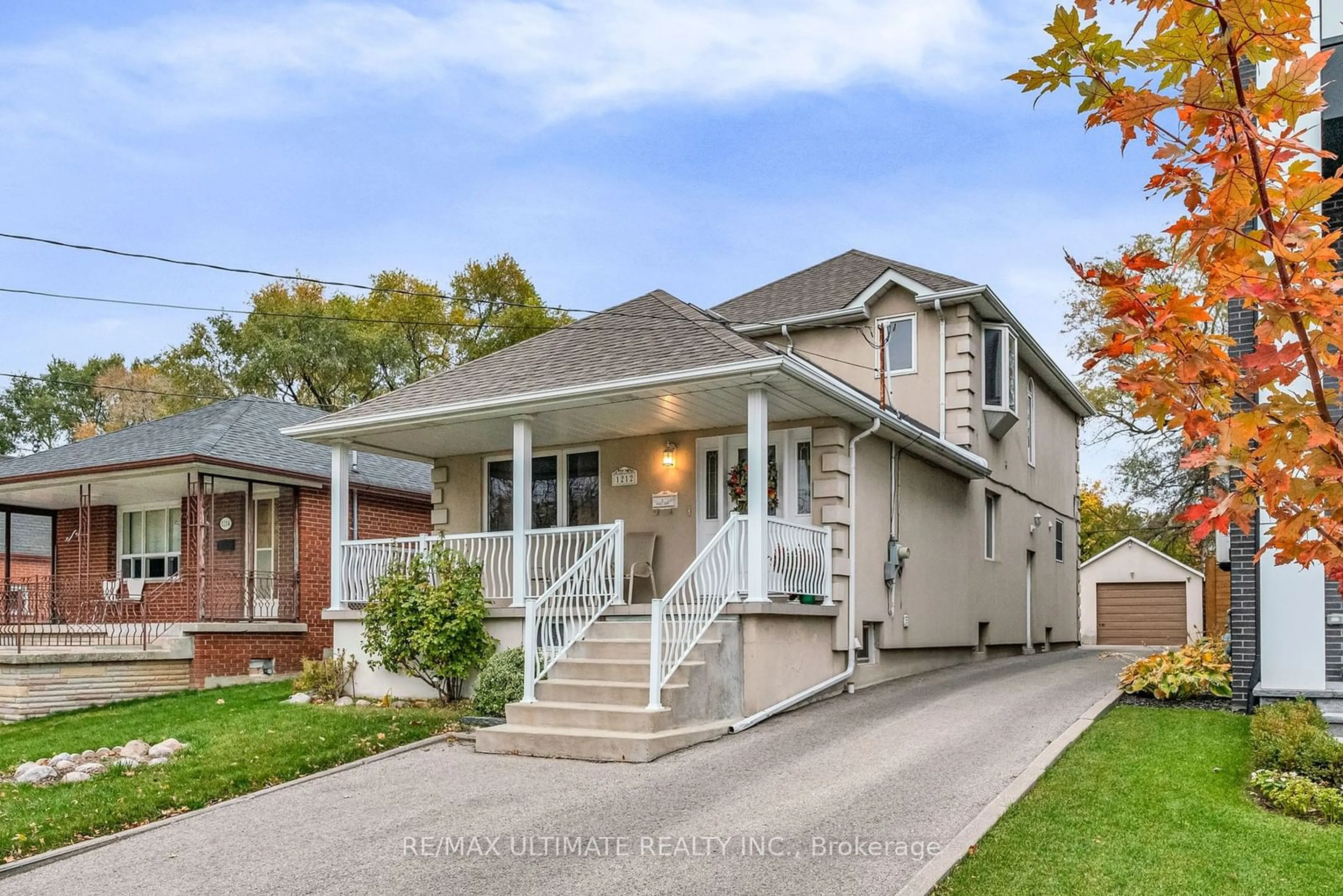 Frontside or backside of a home, cottage for 1212 Glencairn Ave, Toronto Ontario M6B 2B5