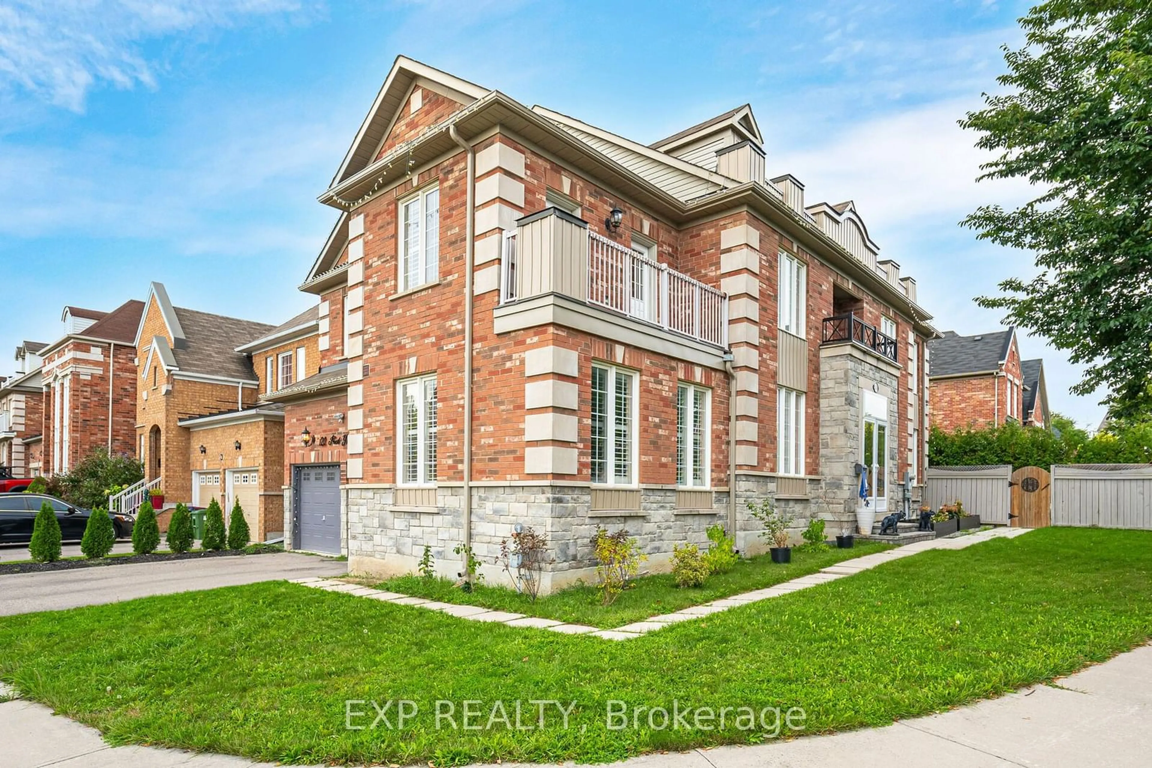 Home with brick exterior material for 120 Fred Young Dr, Toronto Ontario M3L 0A5