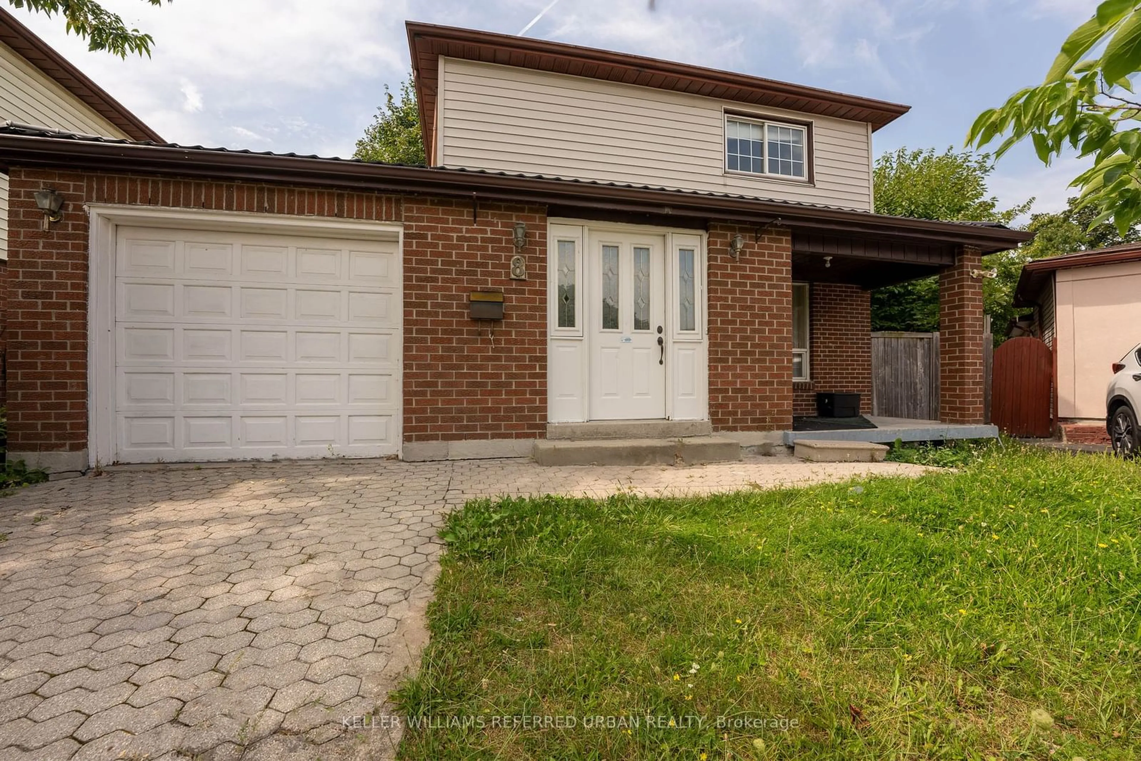 Frontside or backside of a home, the street view for 8 Attila Crt, Toronto Ontario M9V 4E5