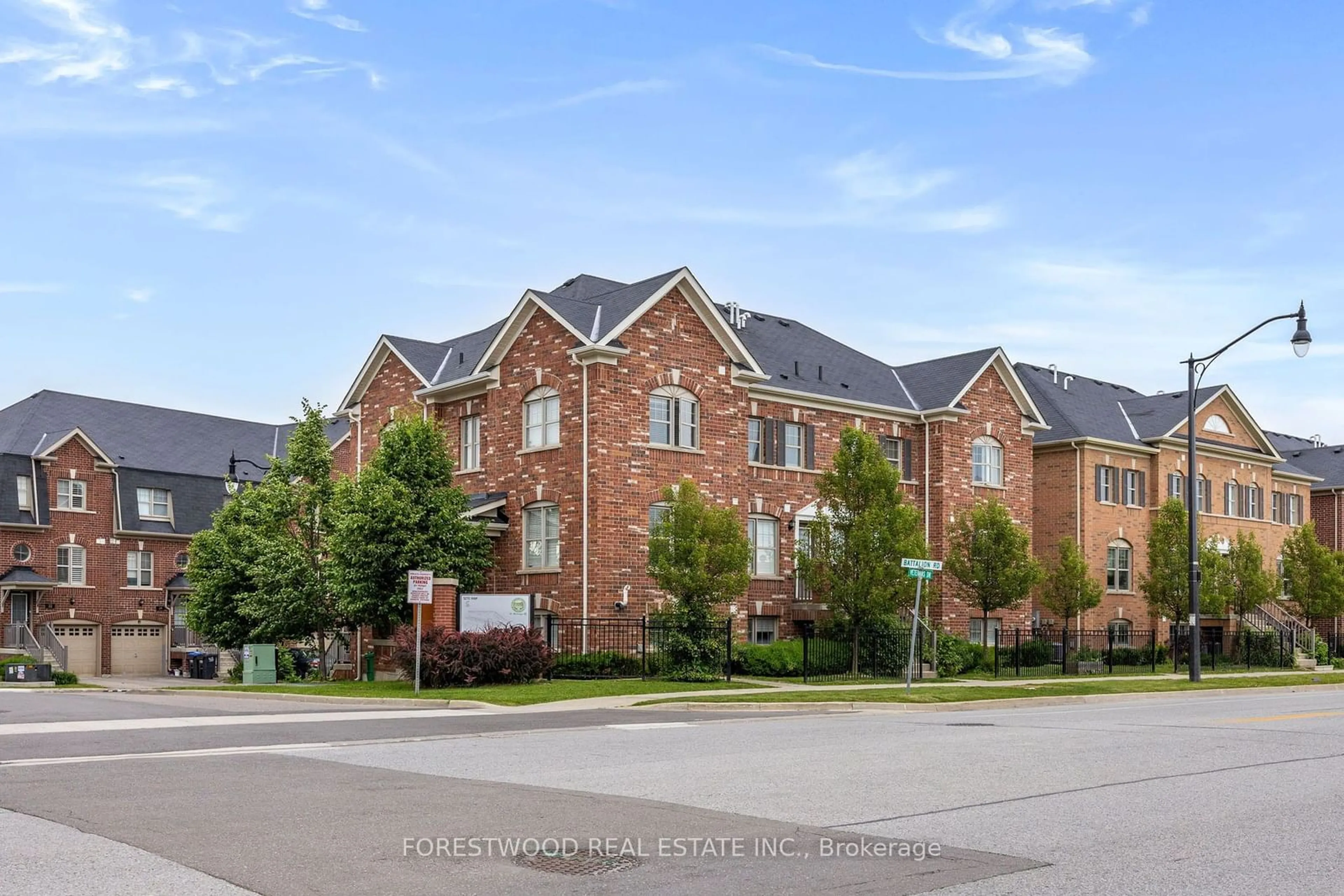 A pic from exterior of the house or condo, the street view for 3 Battalion Rd, Brampton Ontario L7A 4B5