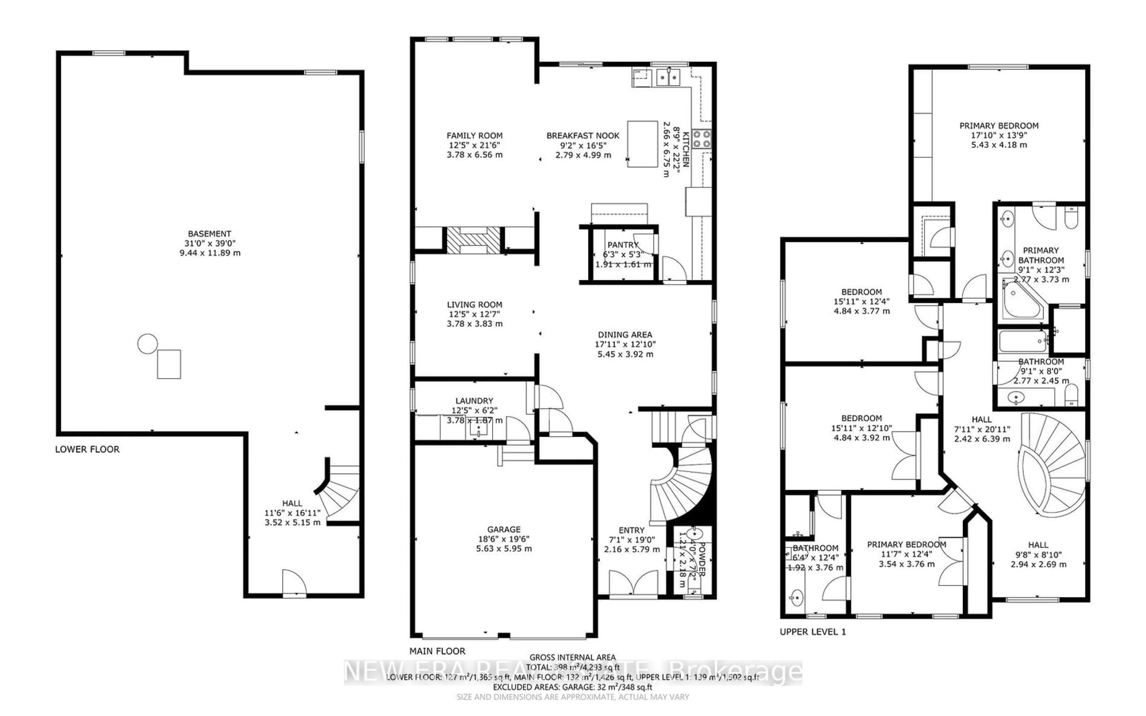 Floor plan for 6751 Tattinger Ave, Mississauga Ontario L5W 1P4