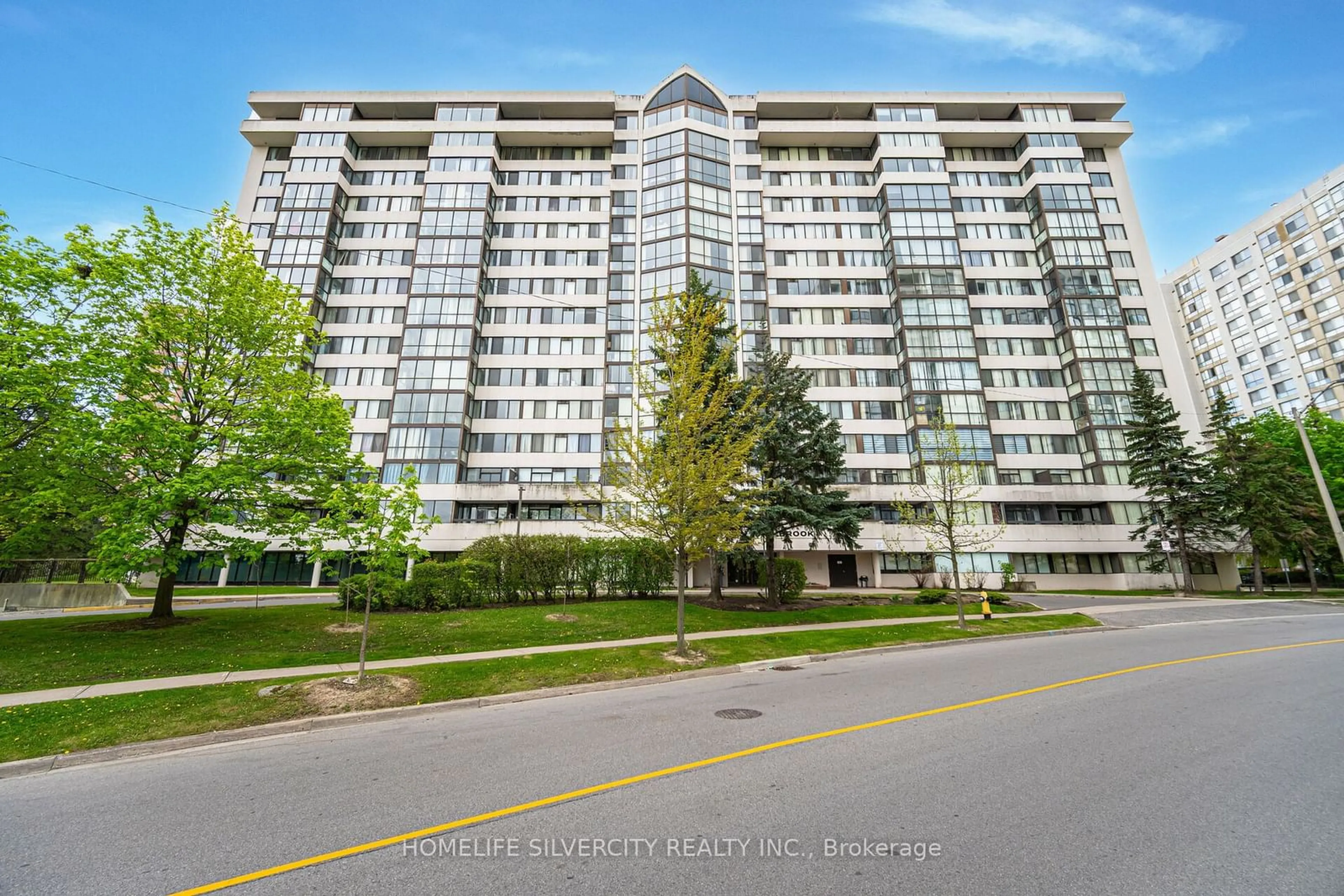 A pic from exterior of the house or condo, the front or back of building for 21 Markbrook Lane #407, Toronto Ontario M9V 5E4