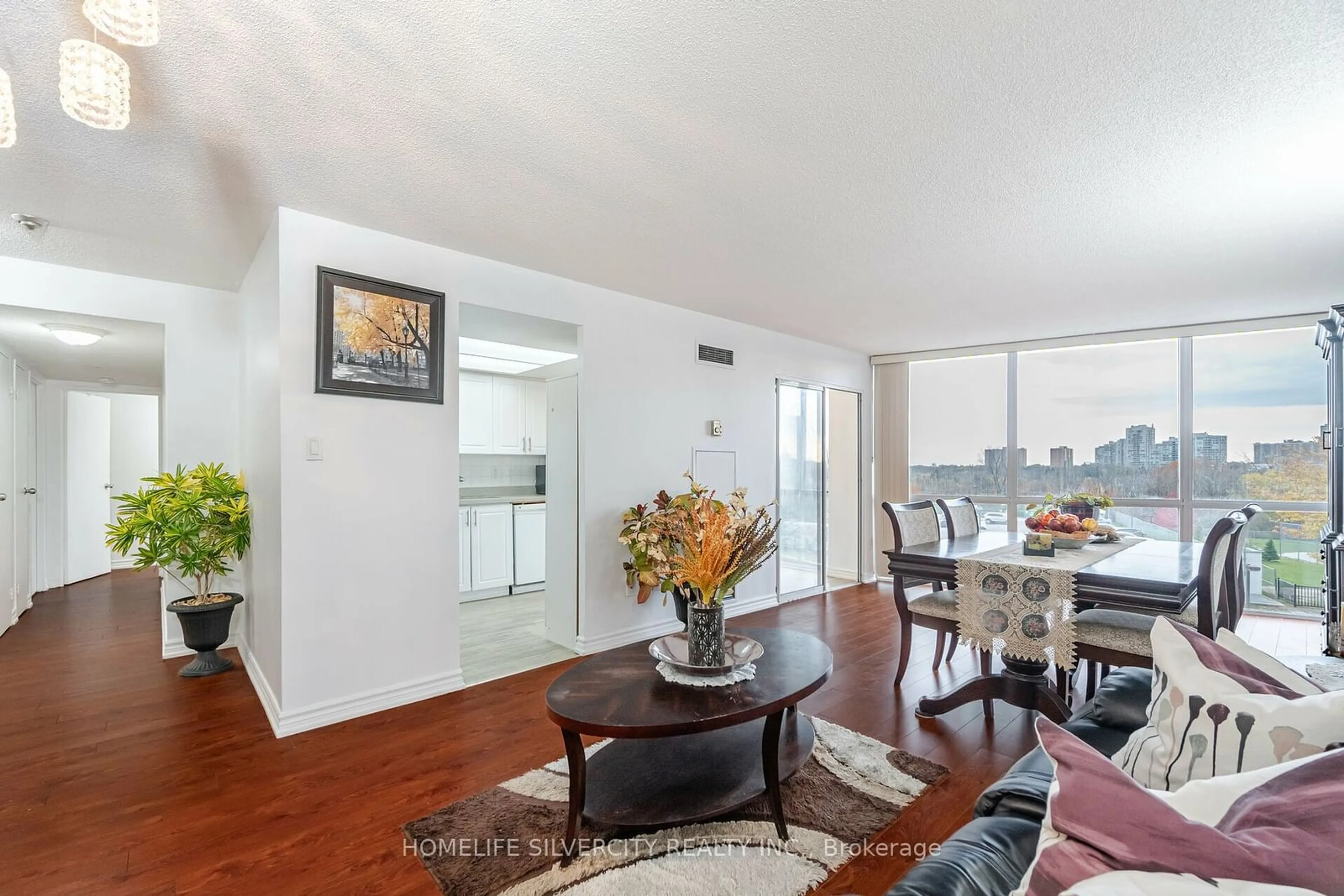 A pic of a room, wood floors for 21 Markbrook Lane #407, Toronto Ontario M9V 5E4