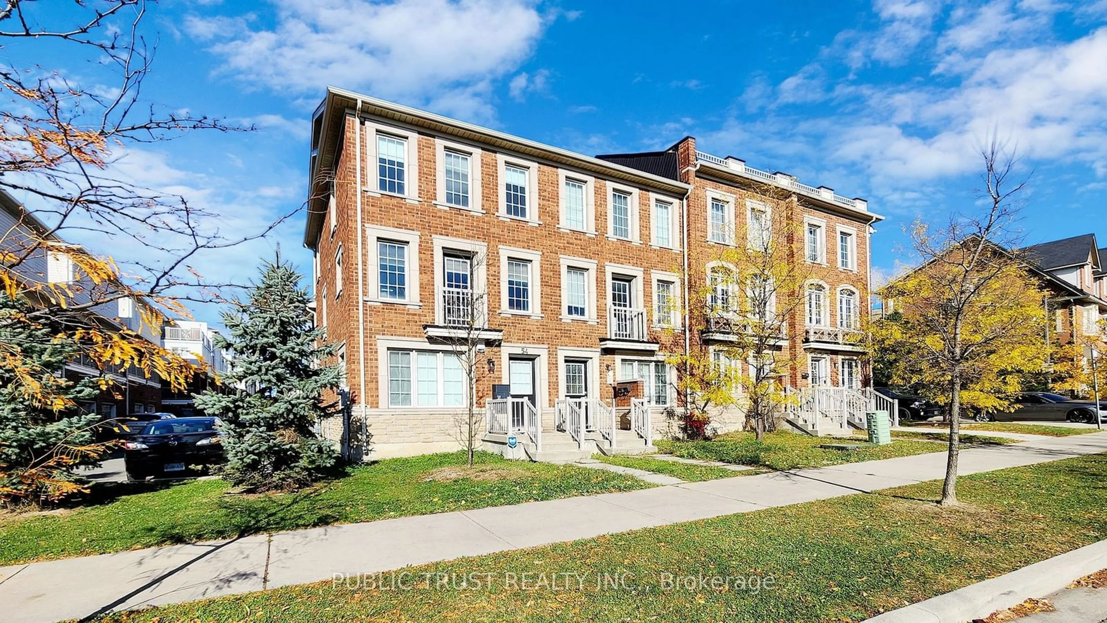 A pic from exterior of the house or condo, the front or back of building for 54 Judy Sgro Ave, Toronto Ontario M3L 0E4