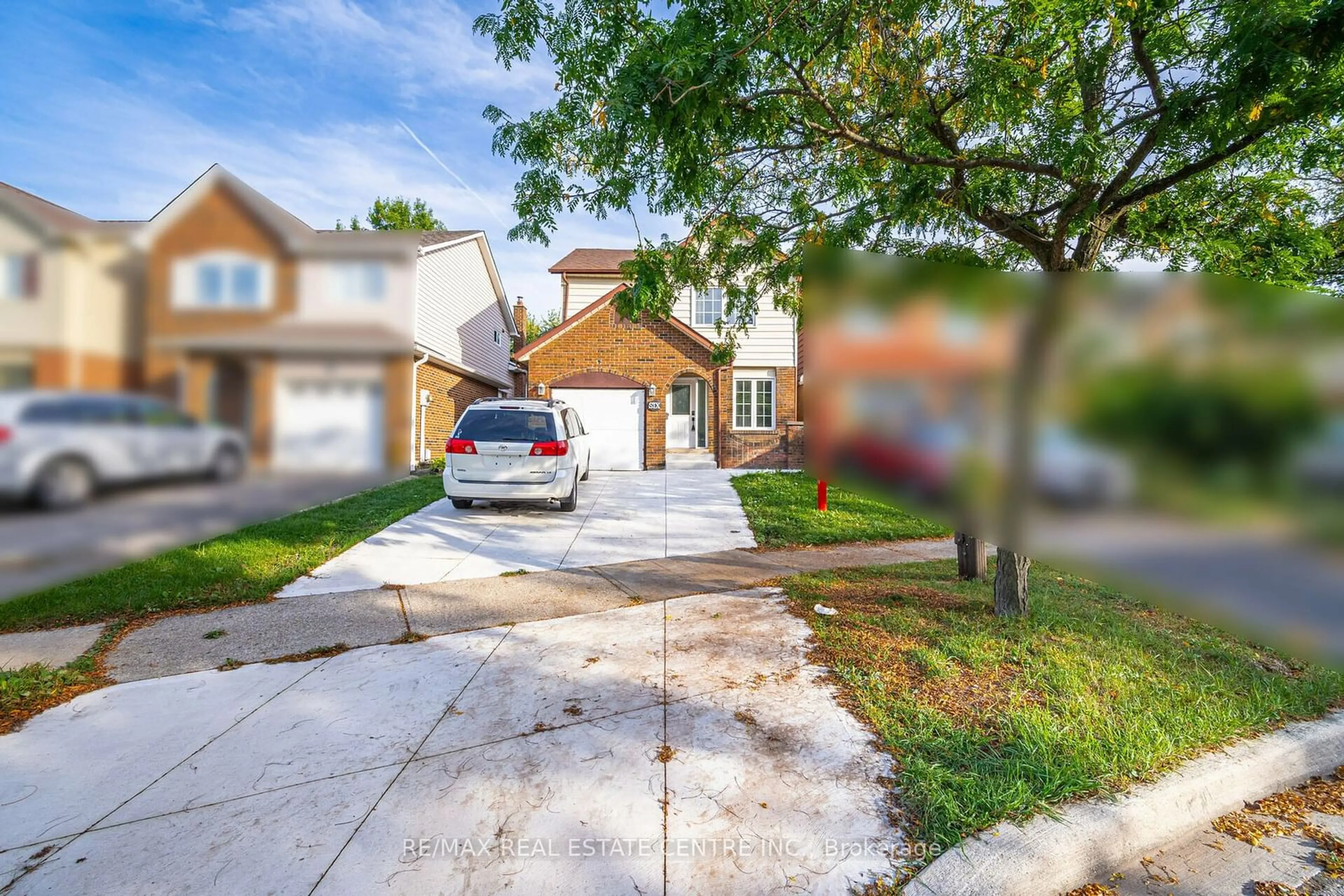 Frontside or backside of a home, the street view for 6 Foxacre Row, Brampton Ontario L6V 3P5