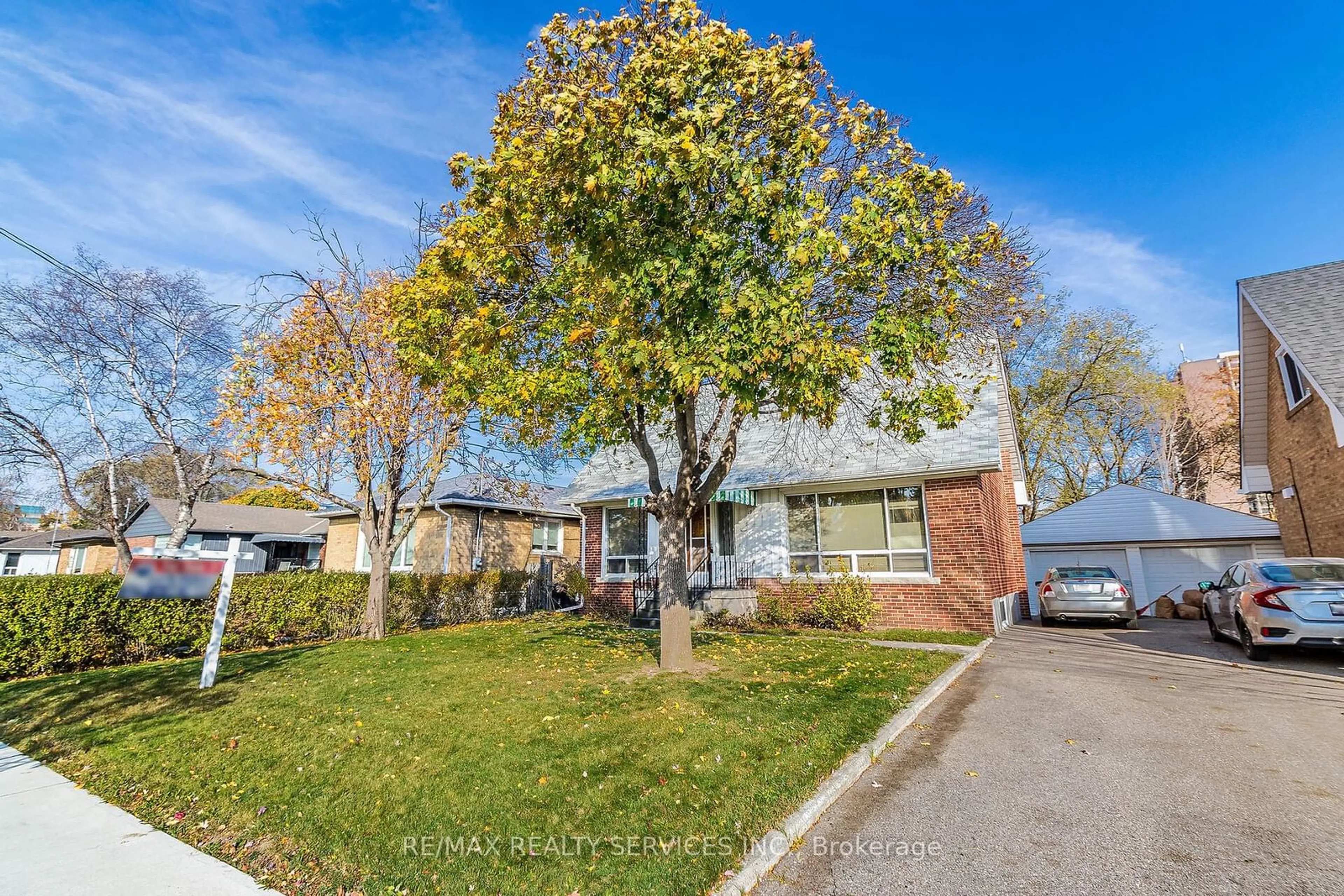 A pic from exterior of the house or condo, the street view for 19 Mulgrove Dr, Toronto Ontario M9C 2R1