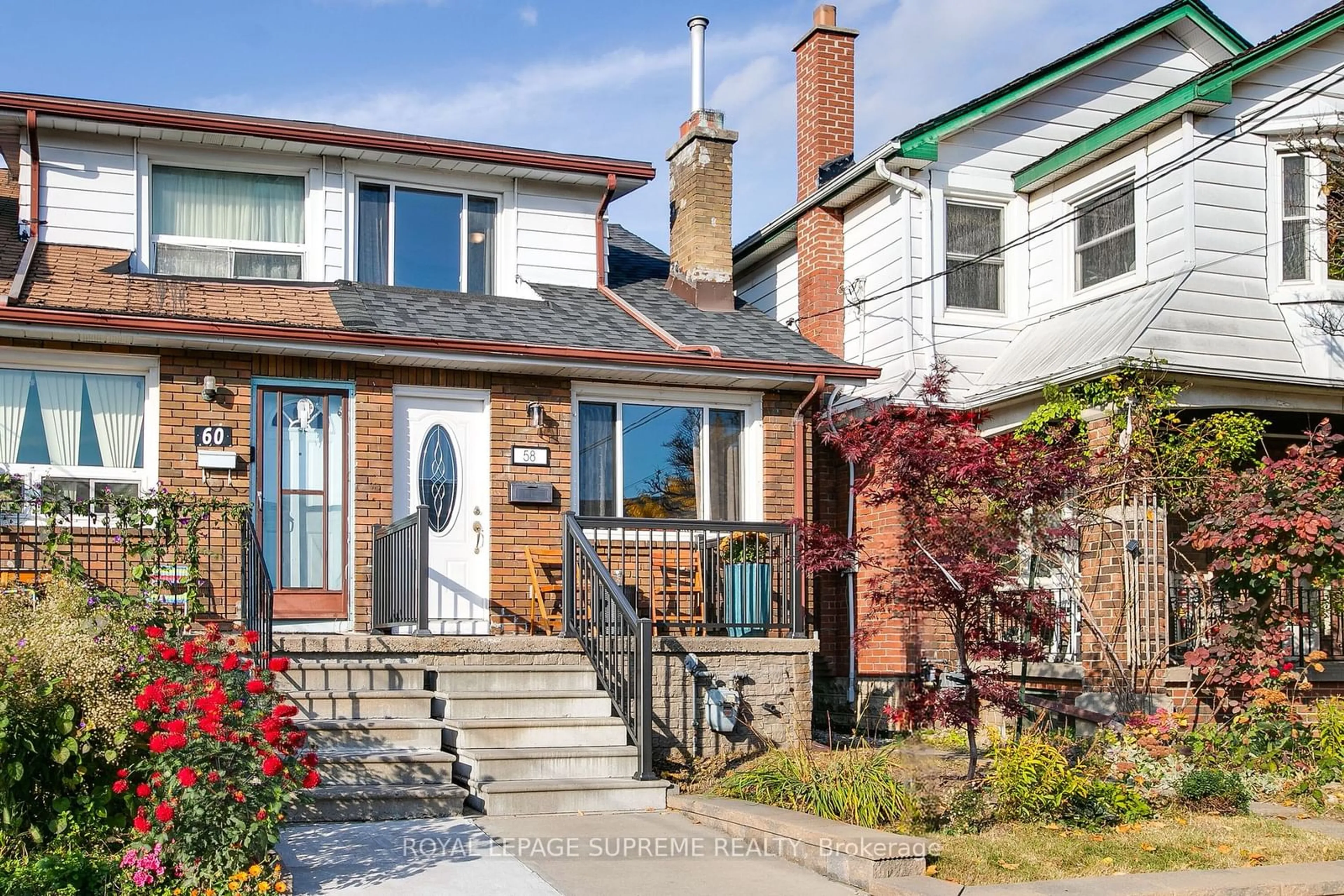 Frontside or backside of a home, cottage for 58 Rowntree Ave, Toronto Ontario M6N 1R7