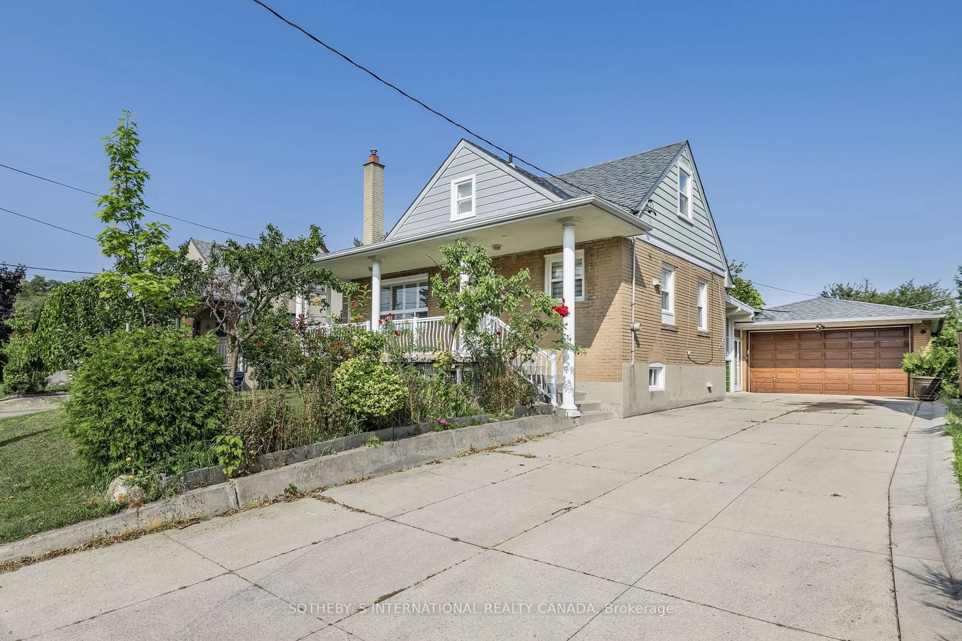 Frontside or backside of a home, the street view for 88 Anthony Rd, Toronto Ontario M3K 1B4