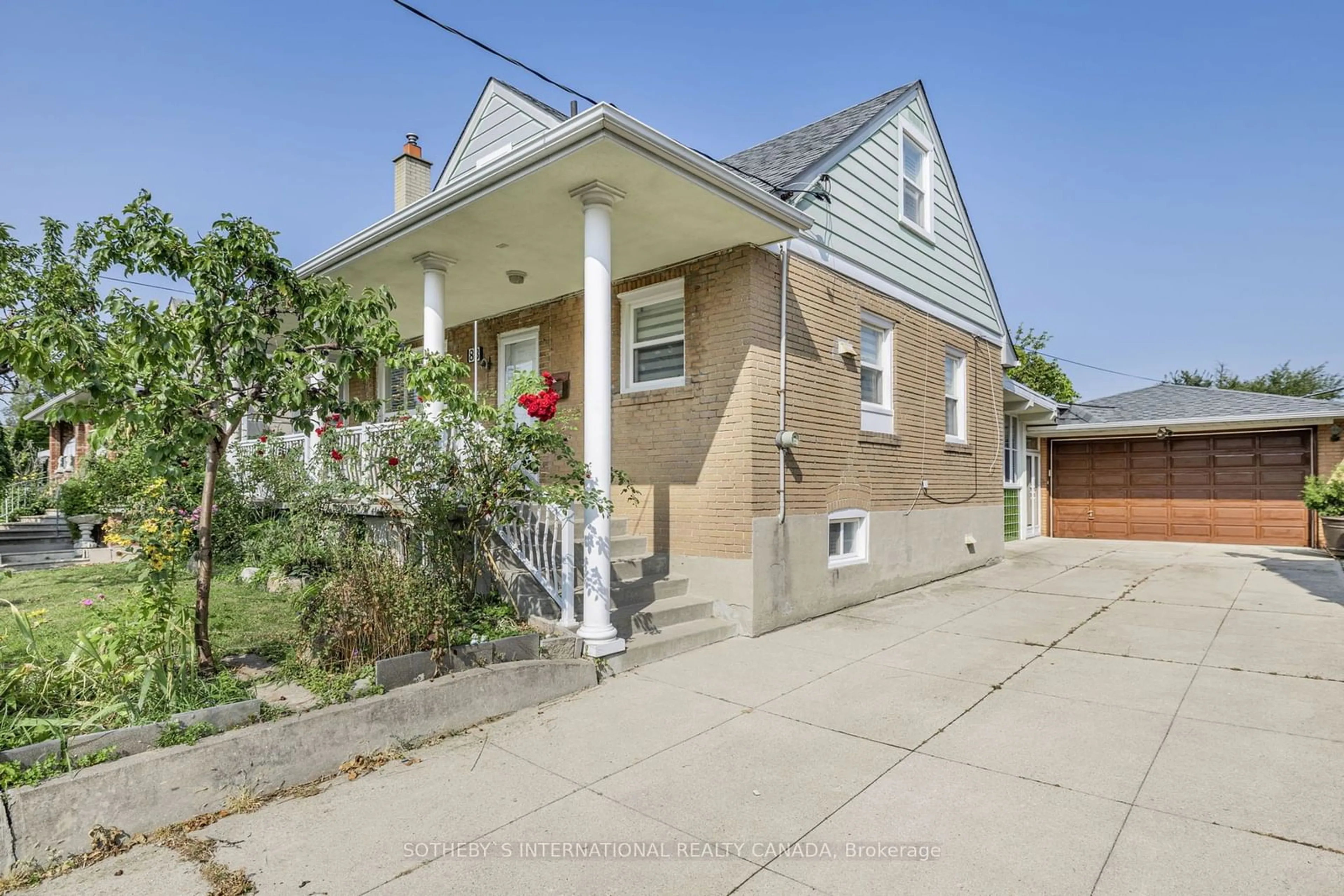 Frontside or backside of a home, the street view for 88 Anthony Rd, Toronto Ontario M3K 1B4