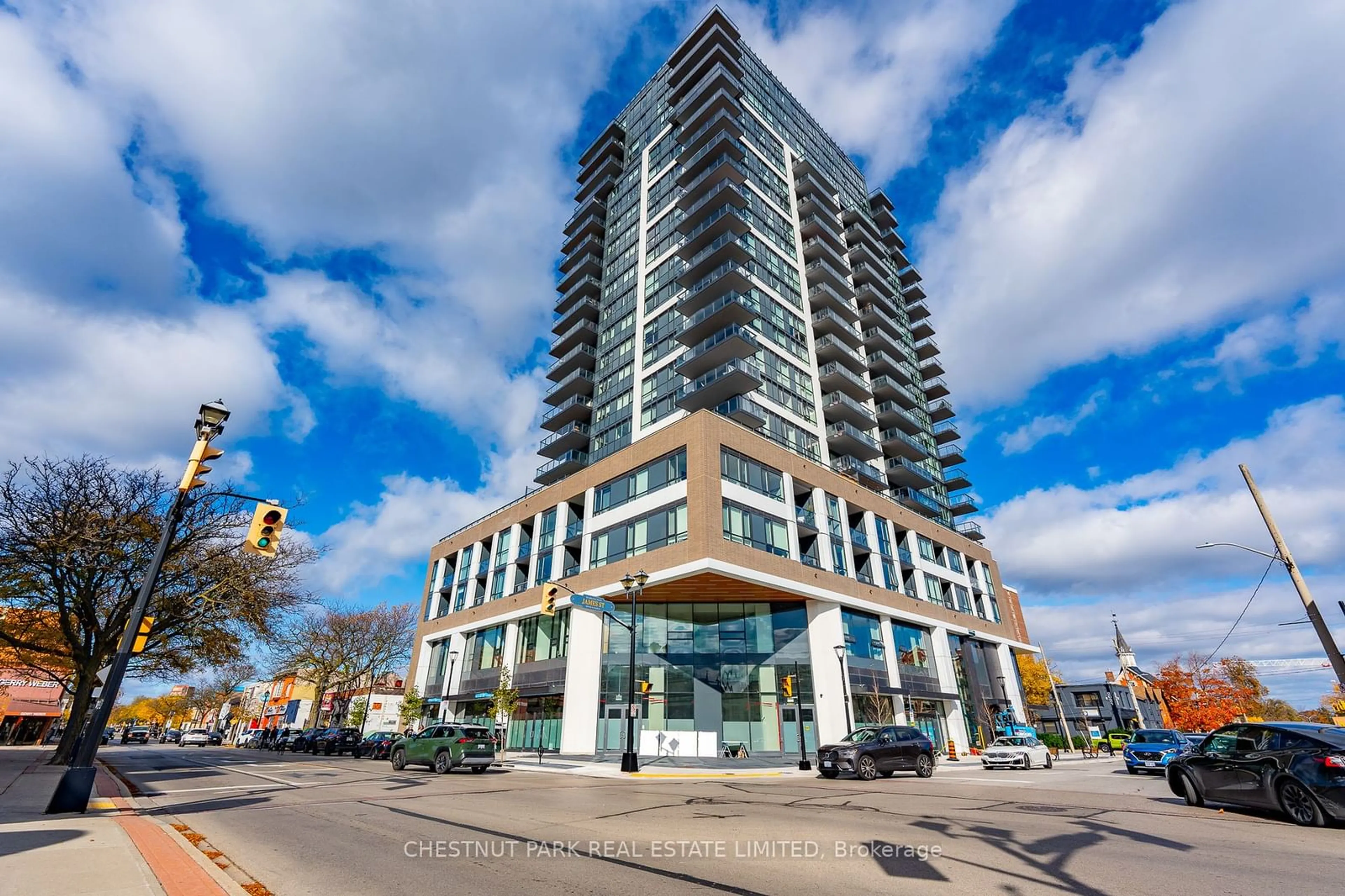 A pic from exterior of the house or condo, the front or back of building for 2007 James St #1502, Burlington Ontario L7R 0G7