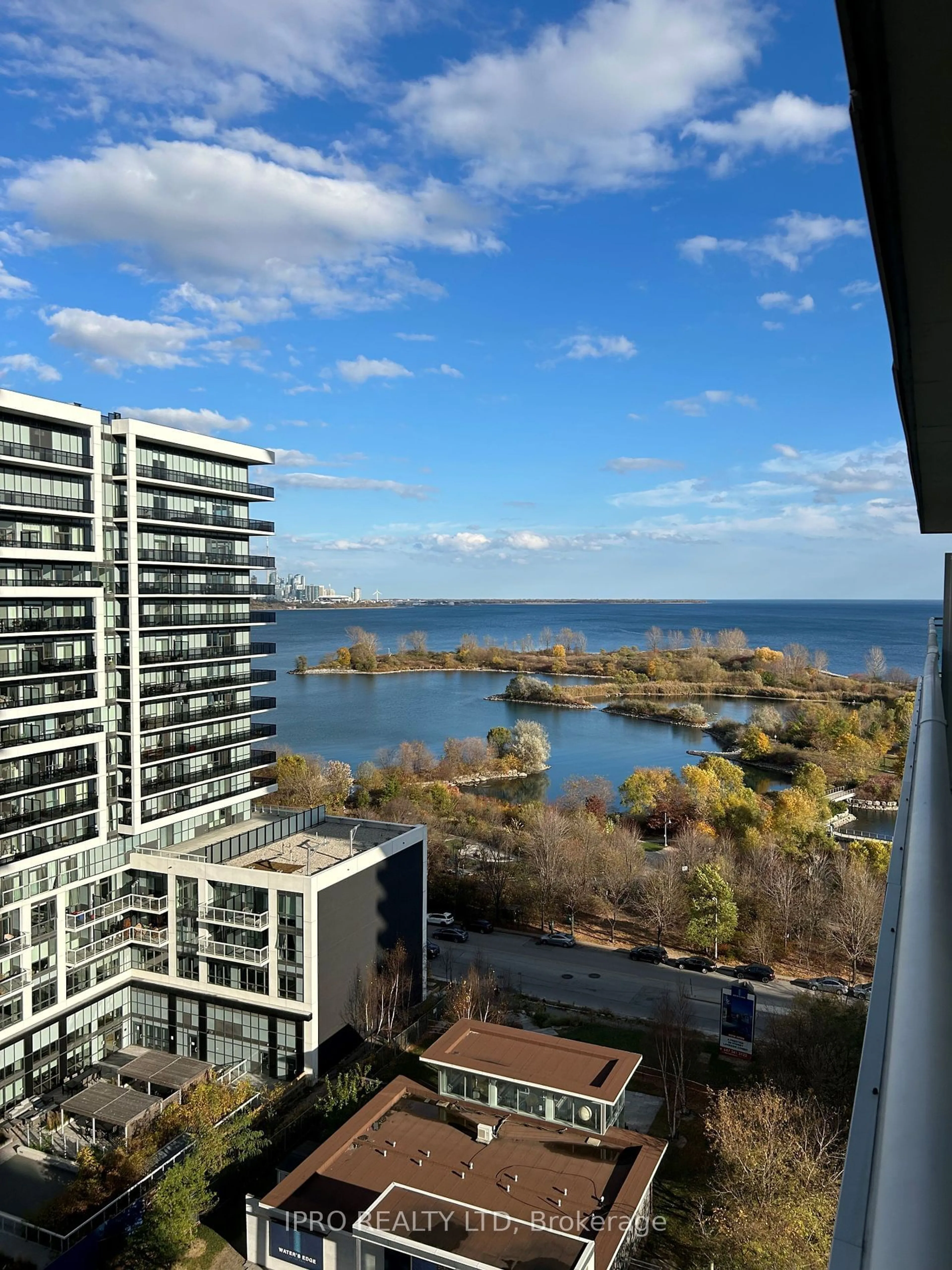 A pic from exterior of the house or condo, the view of lake or river for 33 Shore Breeze Dr #1208, Toronto Ontario M8V 0G1