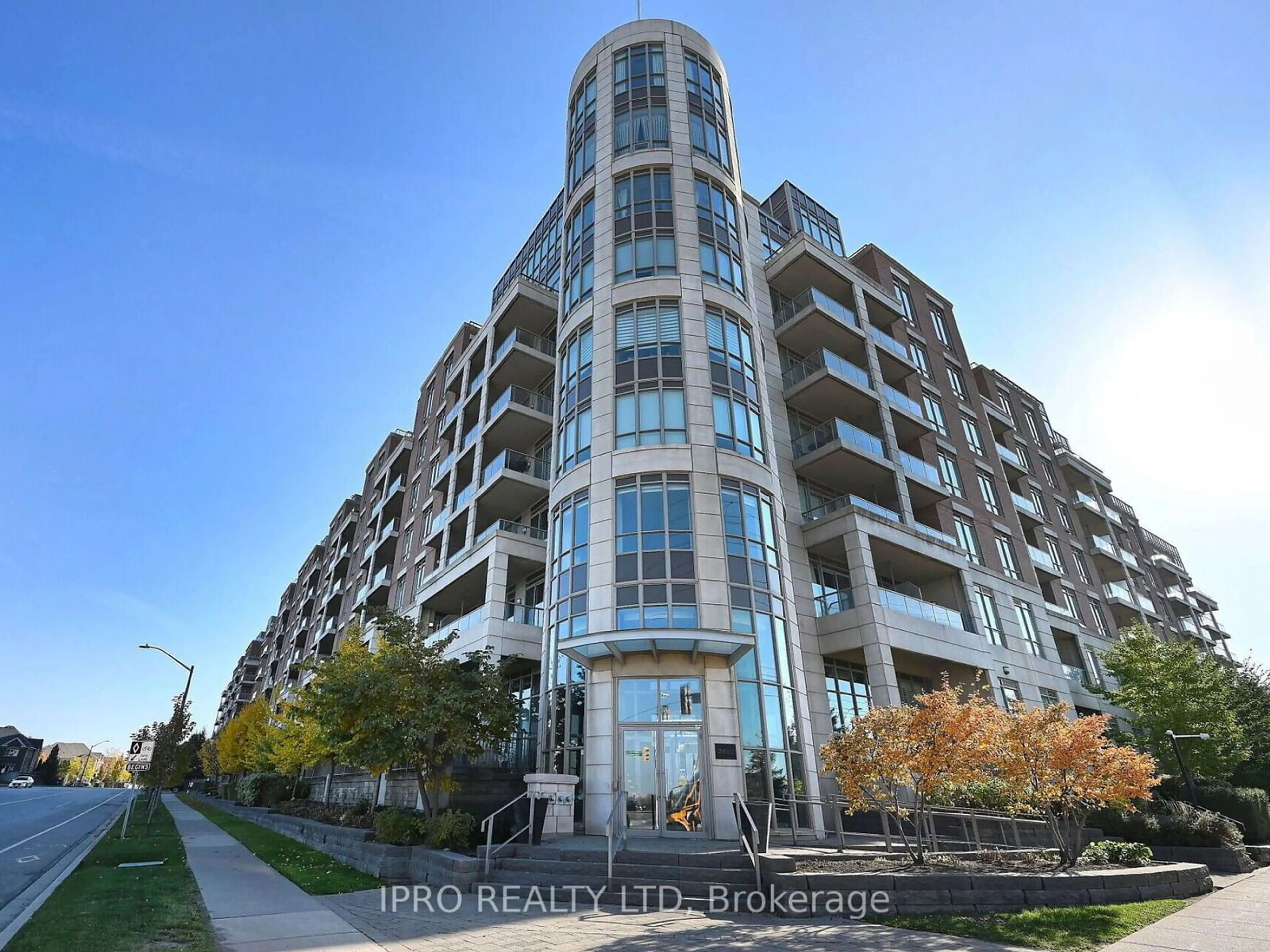 A pic from exterior of the house or condo, the front or back of building for 2480 Prince Michael Dr #503, Oakville Ontario L6H 0H1