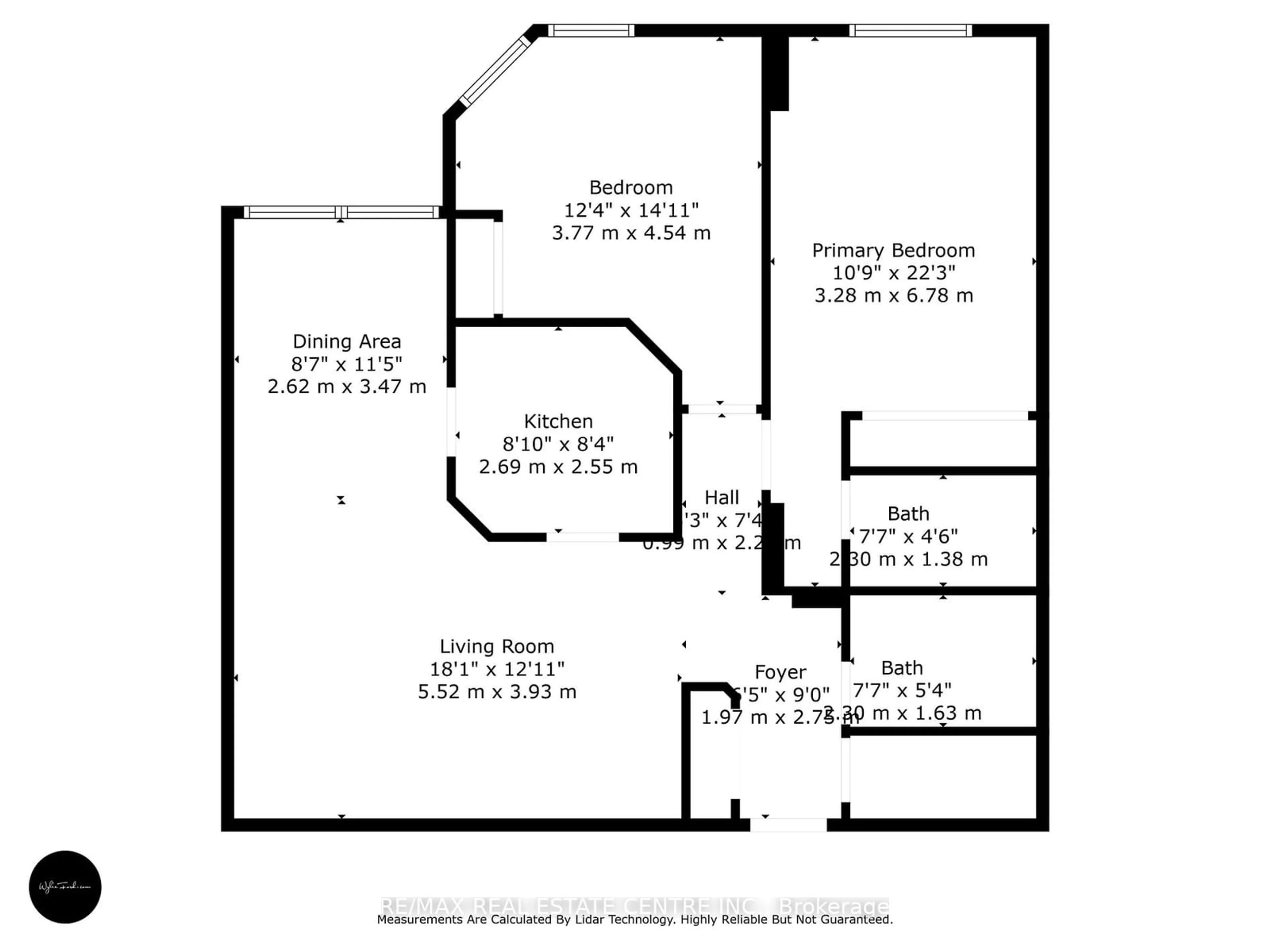 Floor plan for 61 Markbrook Lane #509, Toronto Ontario M9V 5E7