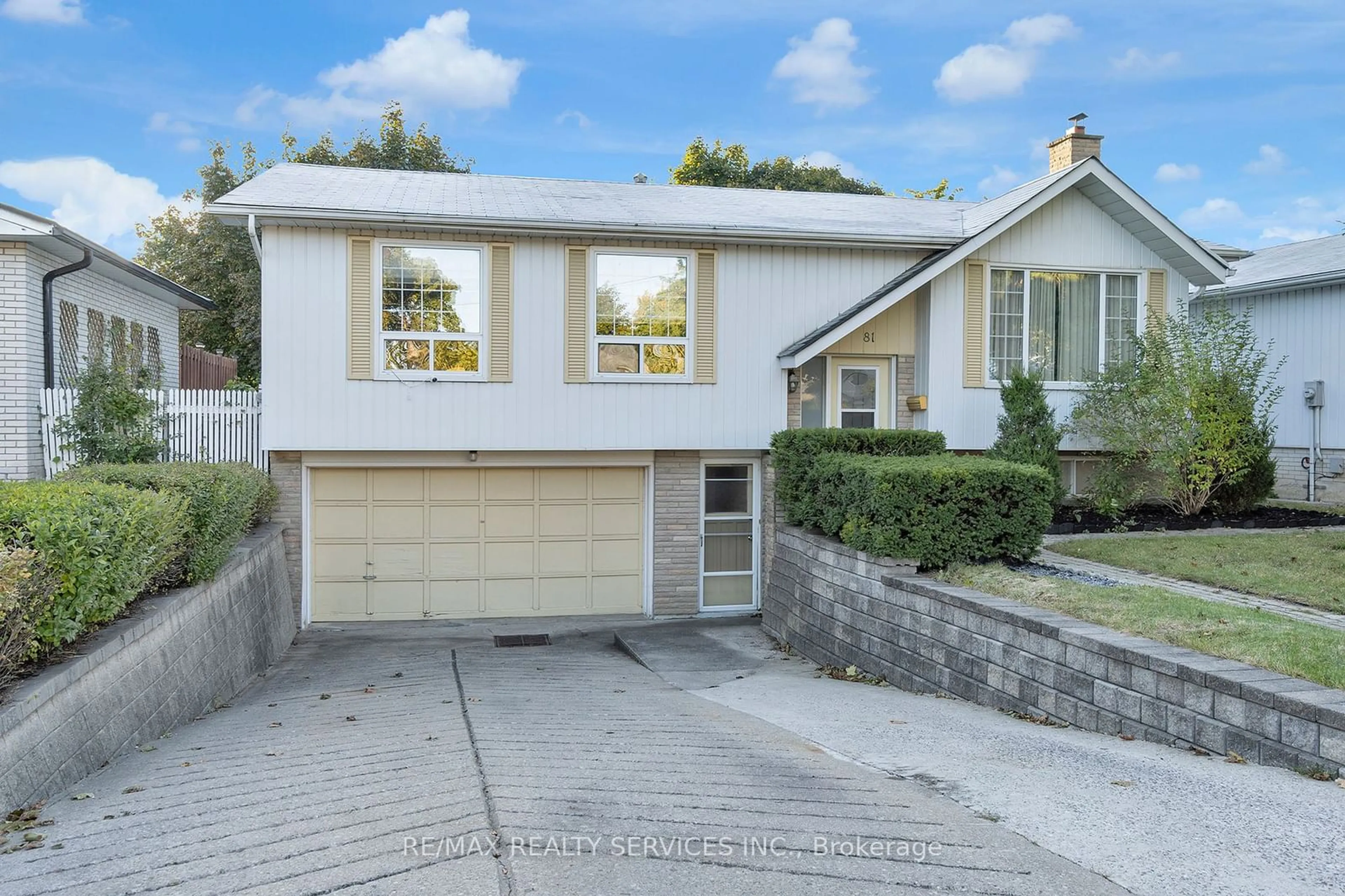 Frontside or backside of a home, the street view for 81 Glenforest Rd, Brampton Ontario L6S 1L8