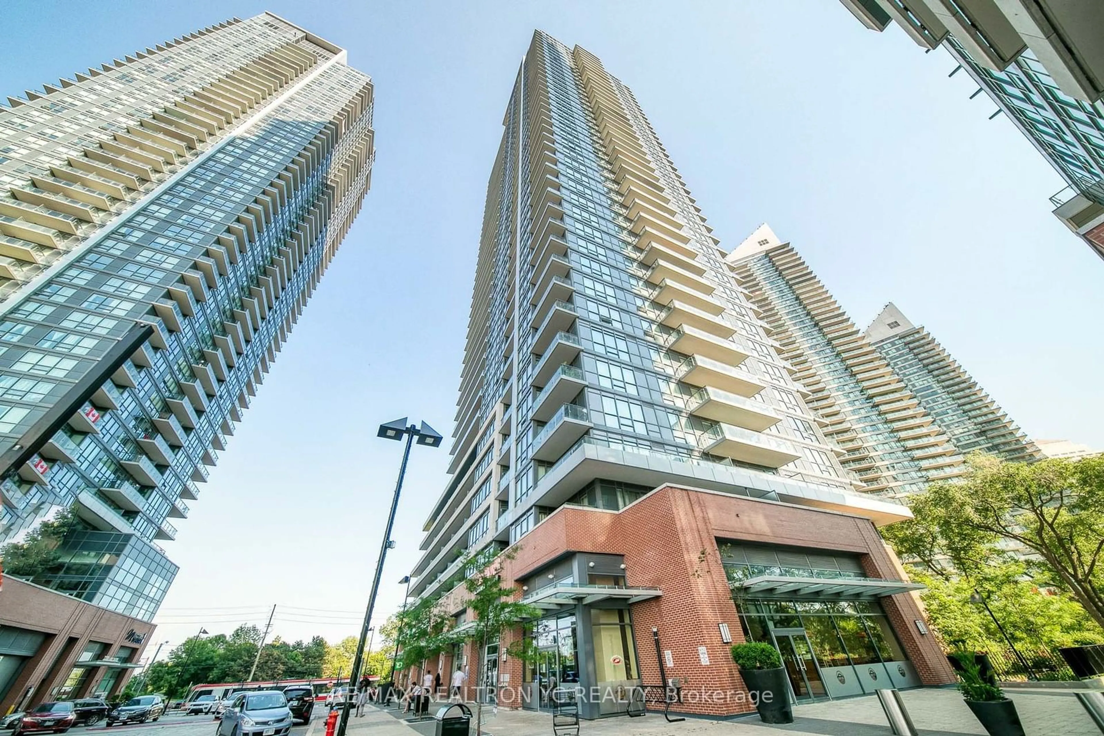 A pic from exterior of the house or condo, the front or back of building for 2212 Lake Shore Blvd #3203, Toronto Ontario M8V 0C2