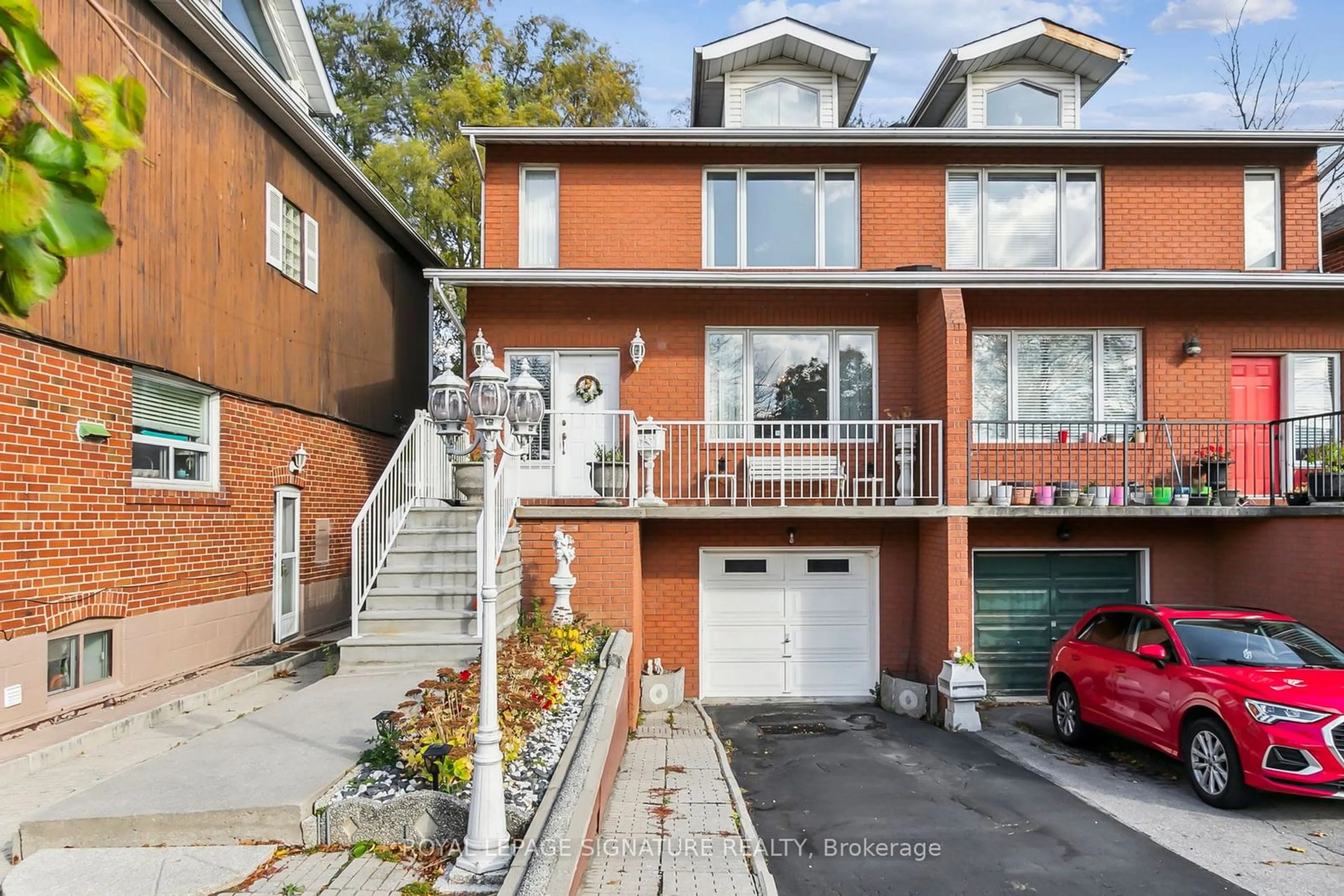 A pic from exterior of the house or condo, the street view for 23A Fourteenth St, Toronto Ontario M8V 3H8