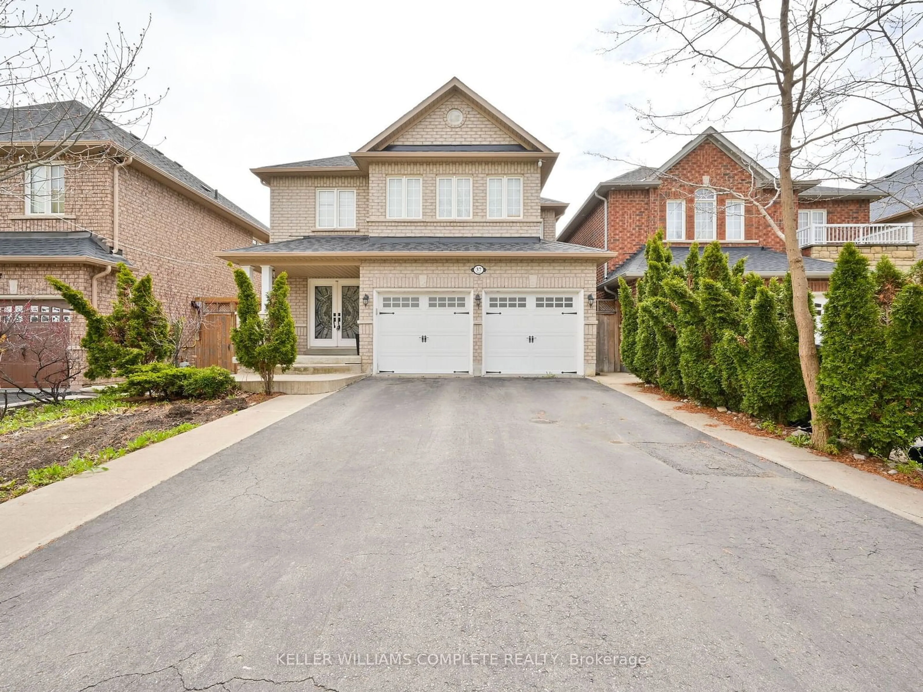 Frontside or backside of a home, cottage for 37 SIR JACOBS Cres, Brampton Ontario L7A 3V2