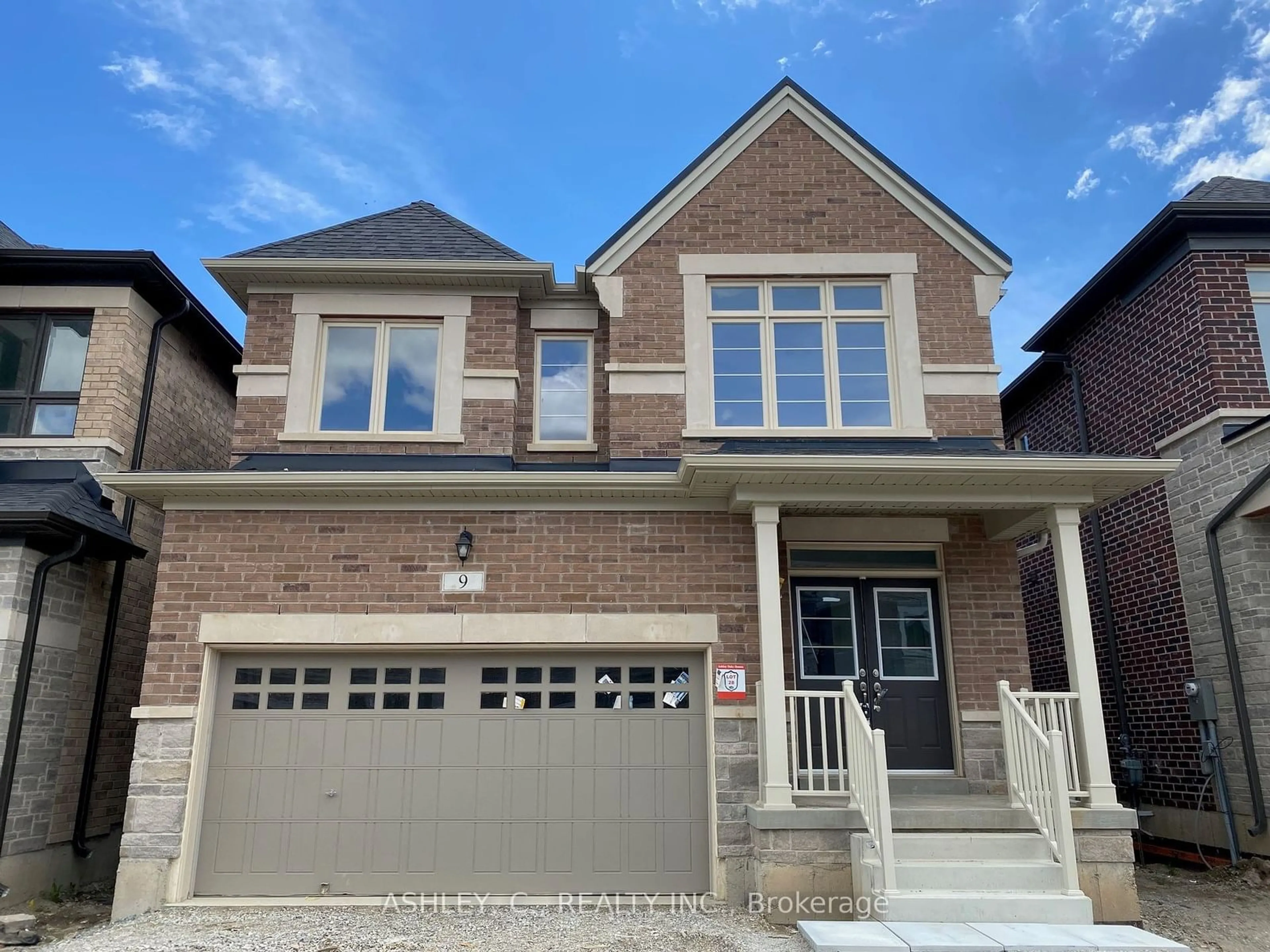 Home with brick exterior material for 9 Gladmary Dr, Brampton Ontario L6Y 6K9