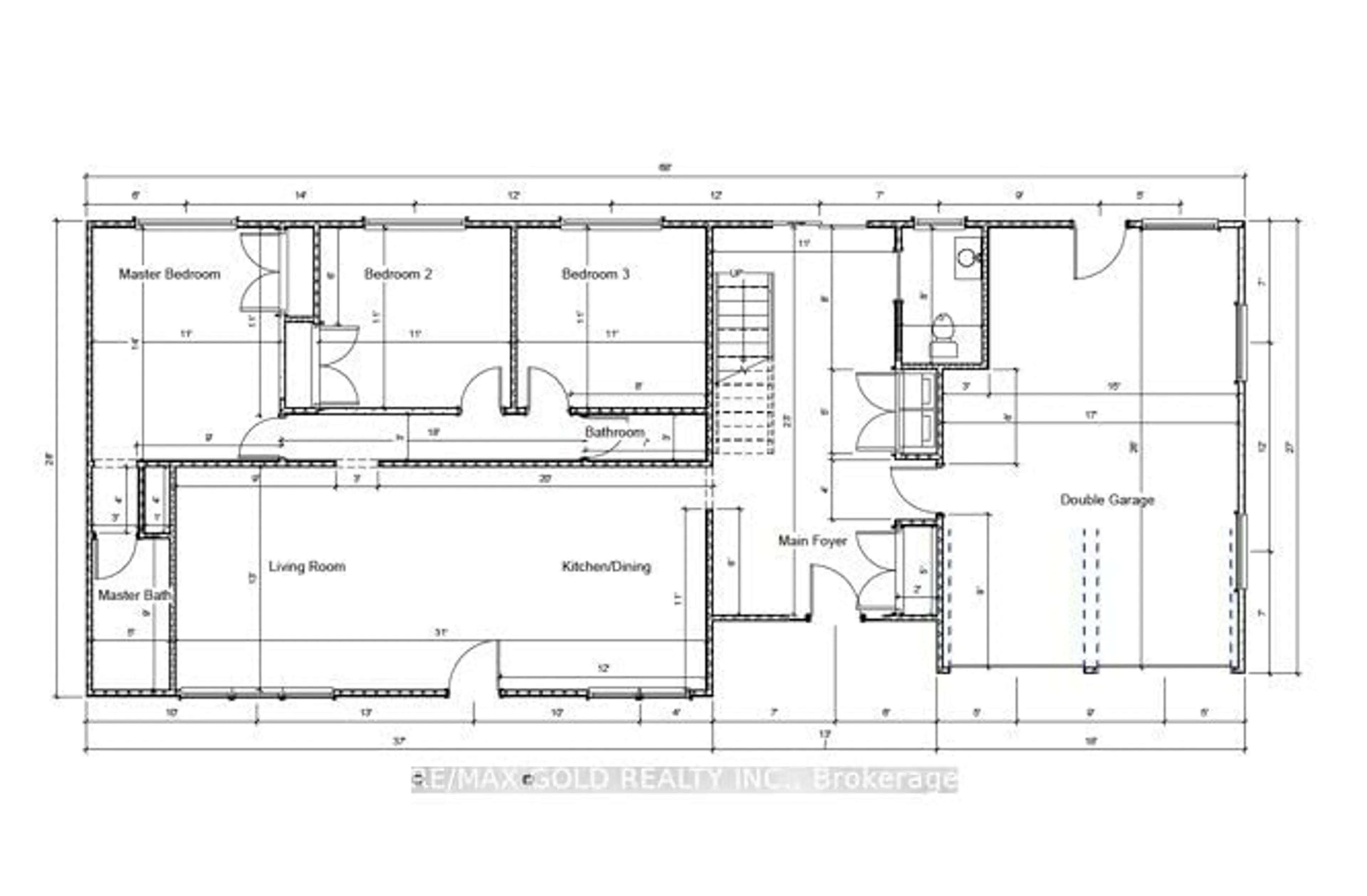 Floor plan for 2285 Kilbride St, Burlington Ontario L7P 0H7