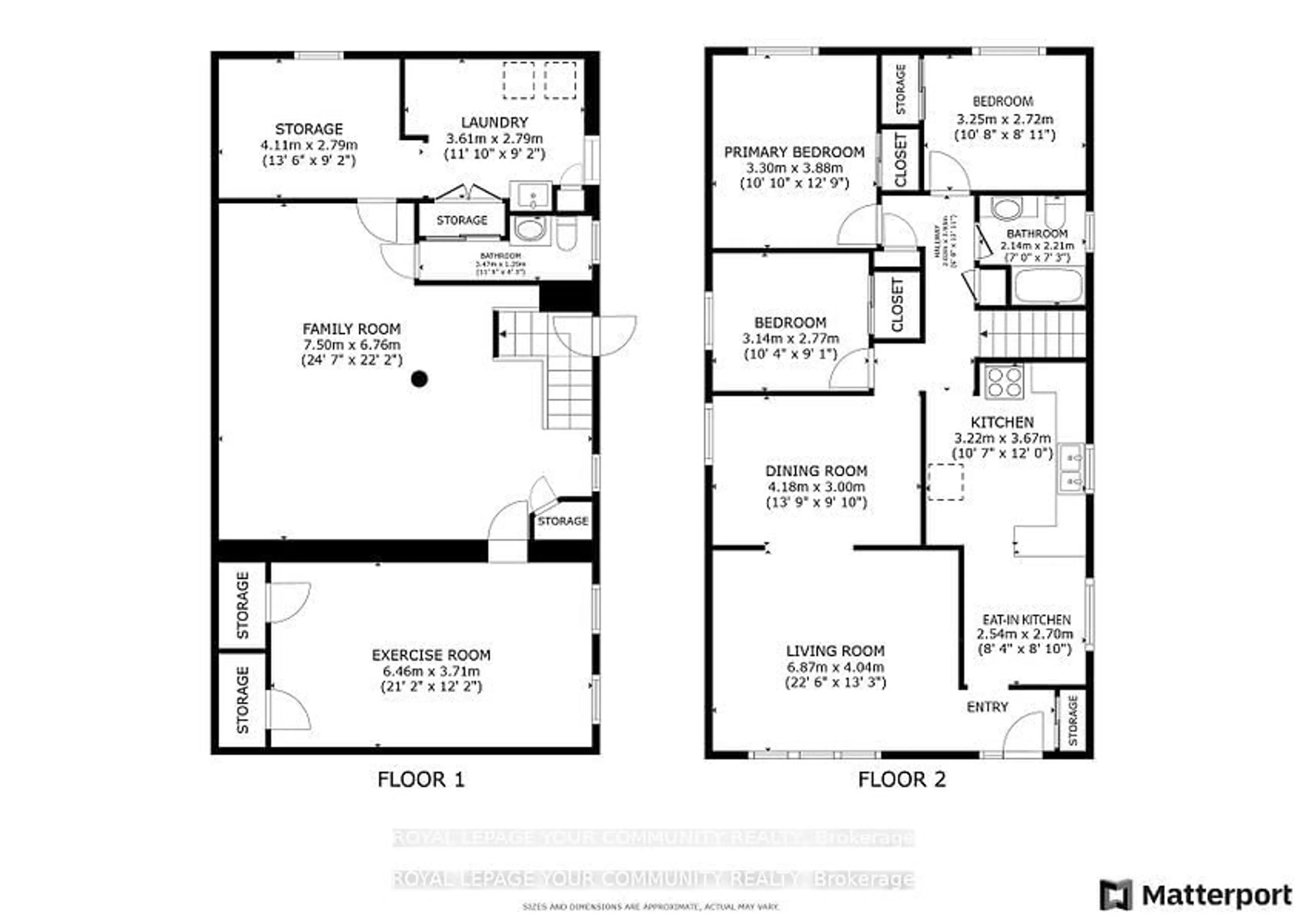 Floor plan for 38 Vanguard Dr, Toronto Ontario M9B 5E6