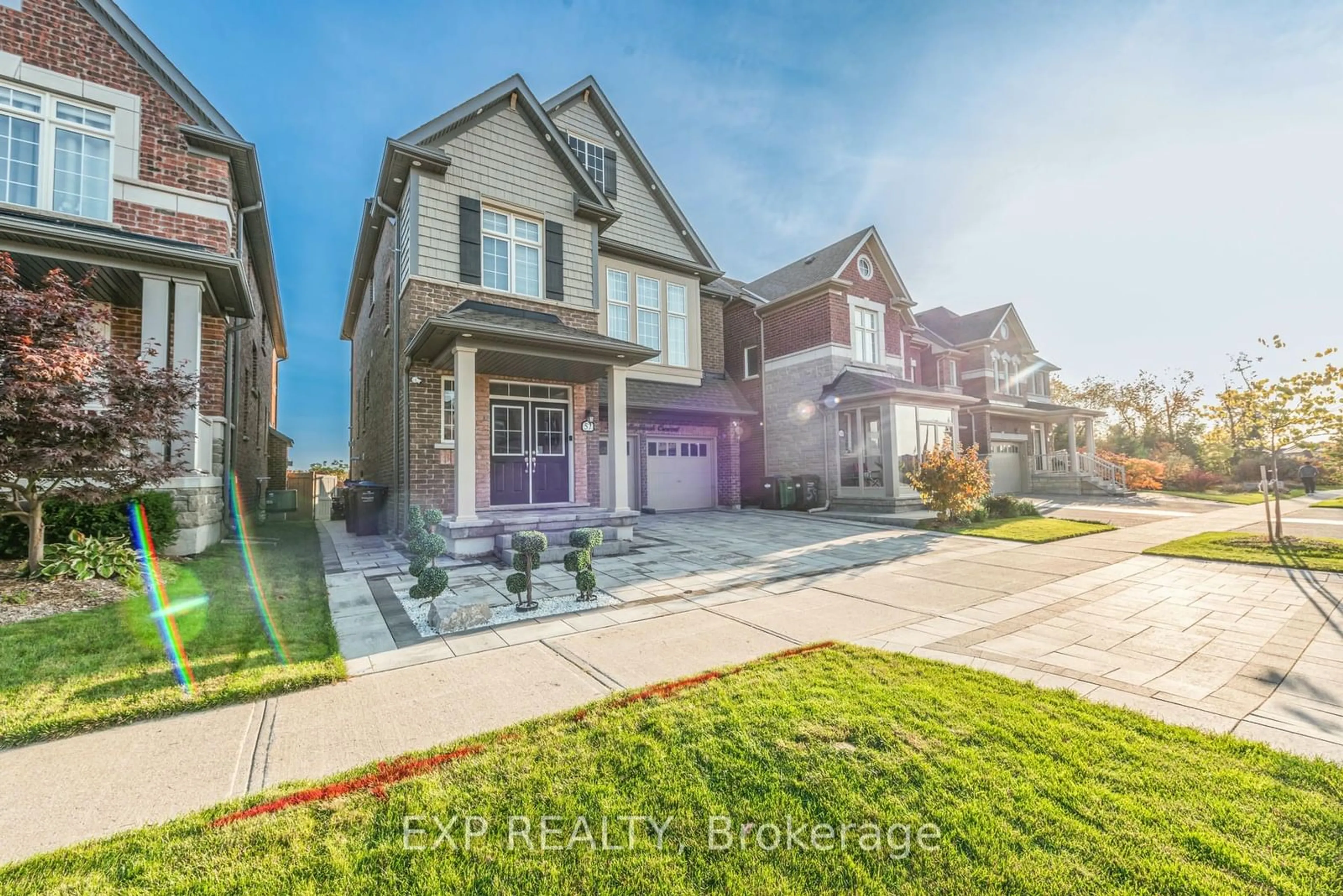 Frontside or backside of a home, the street view for 57 Valleybrook Cres, Caledon Ontario L7C 4C5