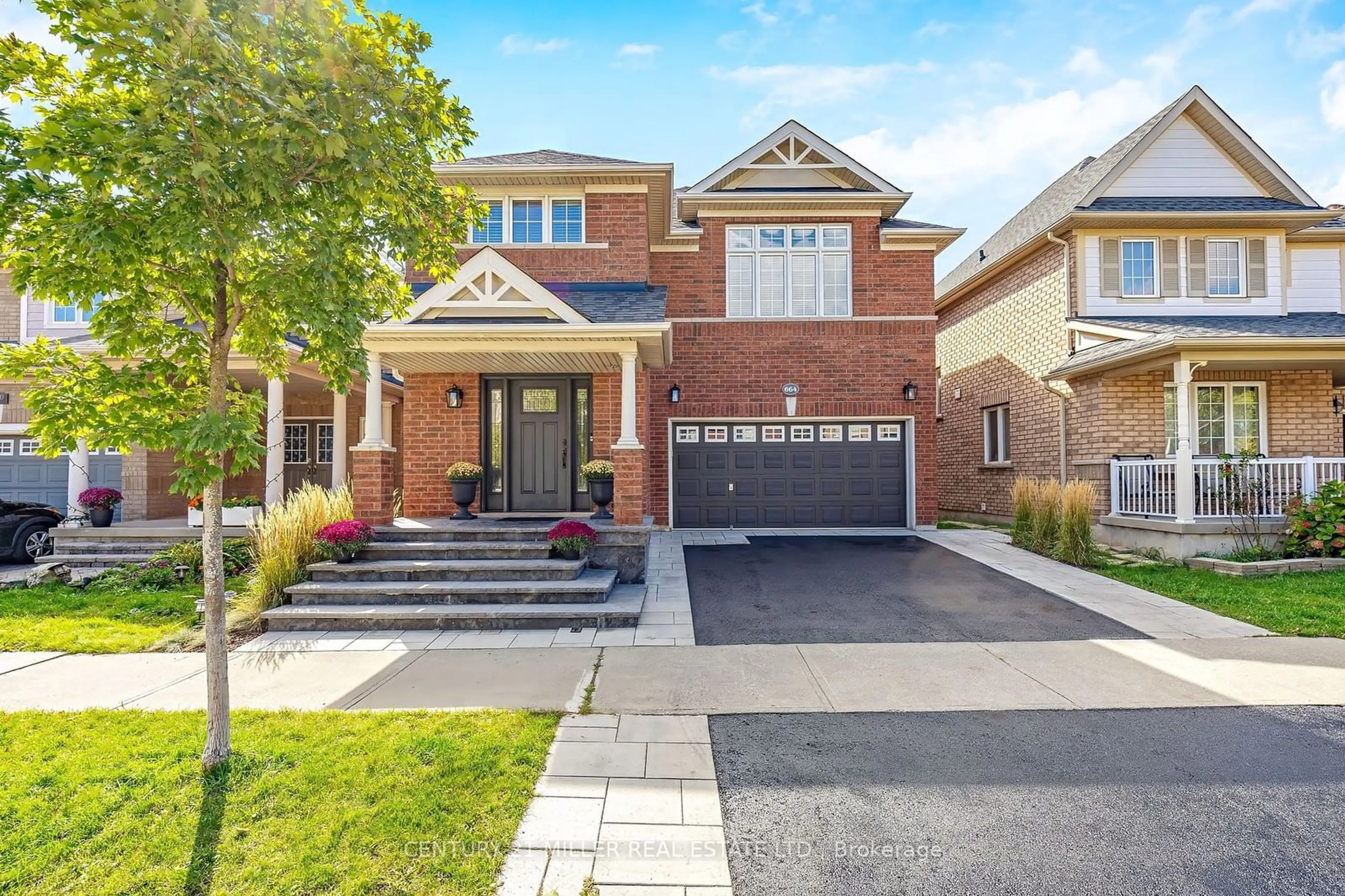 Home with brick exterior material for 664 Caldwell Cres, Milton Ontario L9T 0H6