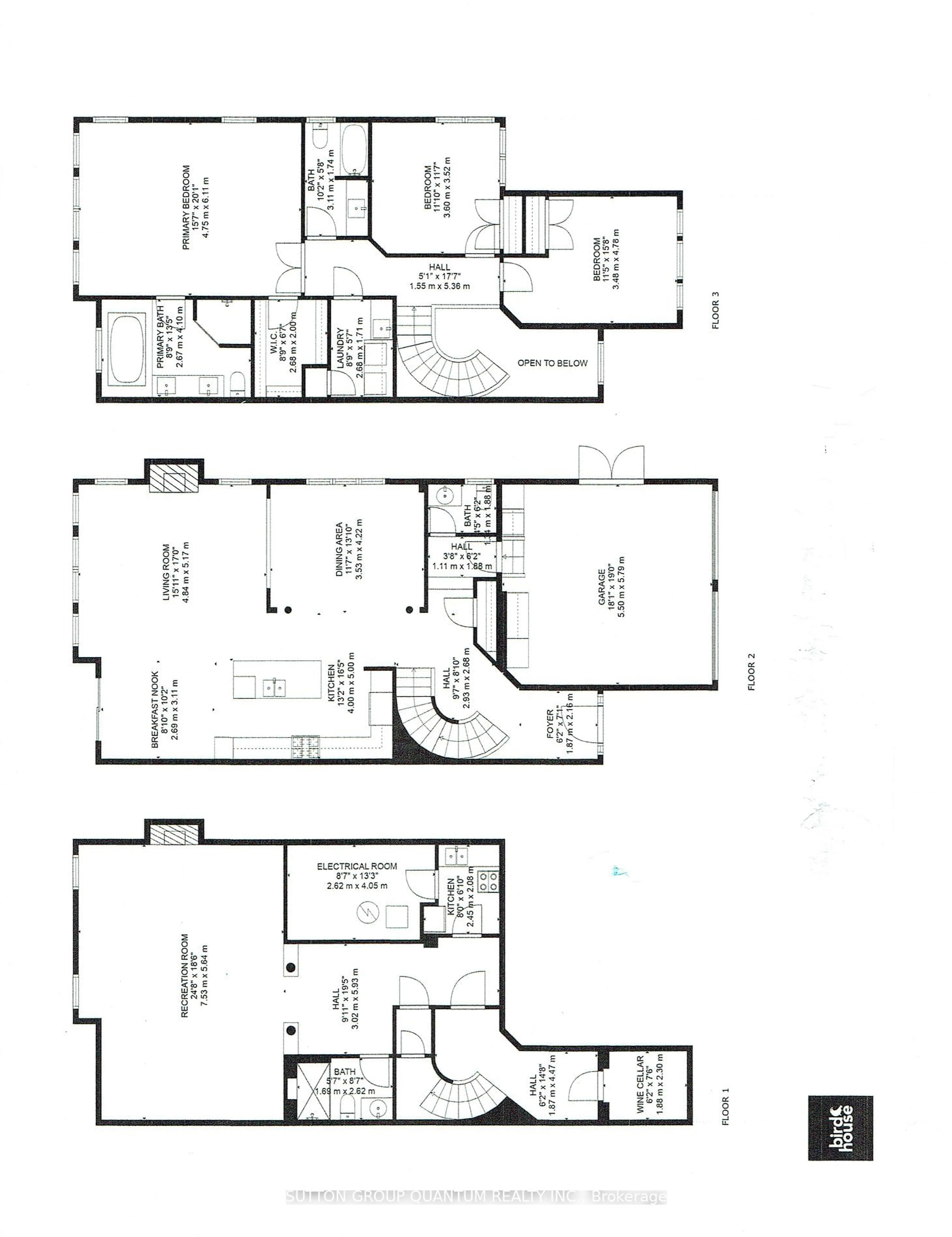 Floor plan for 2400 Wasaga Dr, Oakville Ontario L6H 0B8